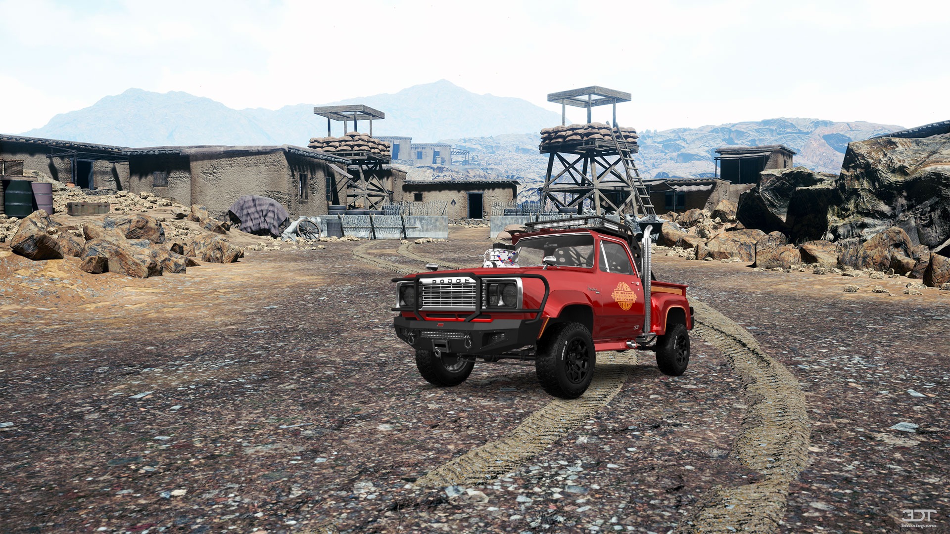 Dodge Lil Red Express 2 Door pickup truck 1978 tuning