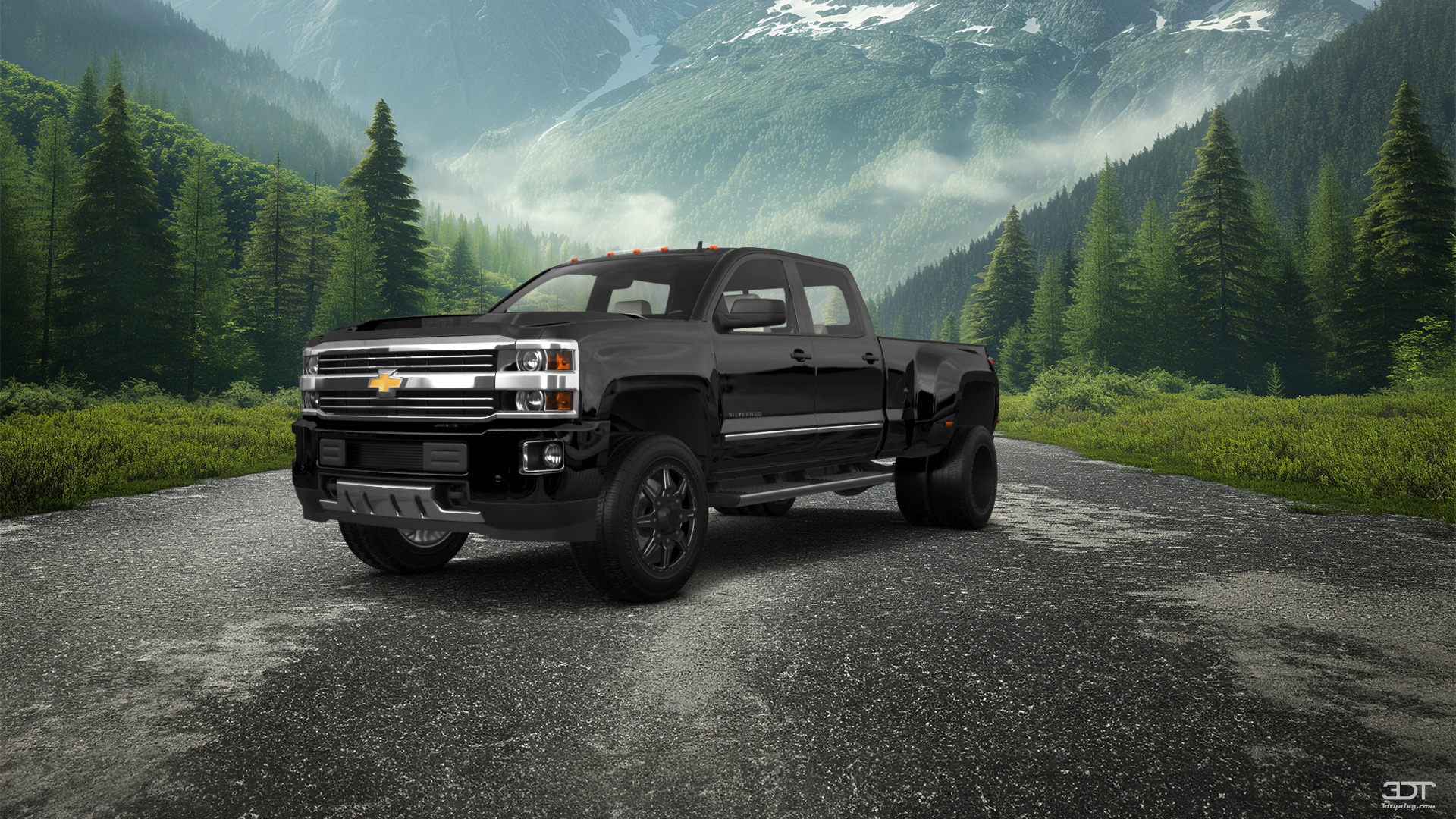 Chevrolet Silverado 3500 4 Door pickup truck 2015 tuning