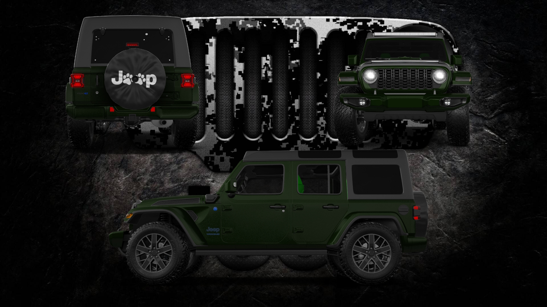 Jeep Wrangler JL 4 Door SUV 2024