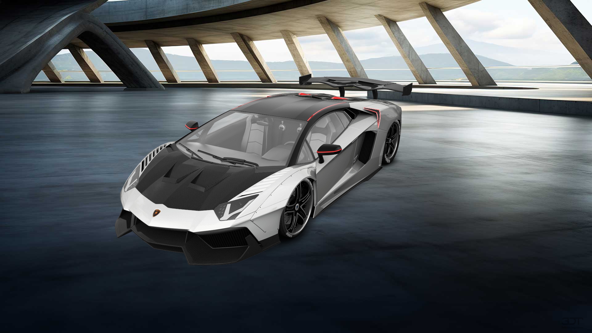 Lamborghini Aventador 2 Door Coupe 2012 tuning
