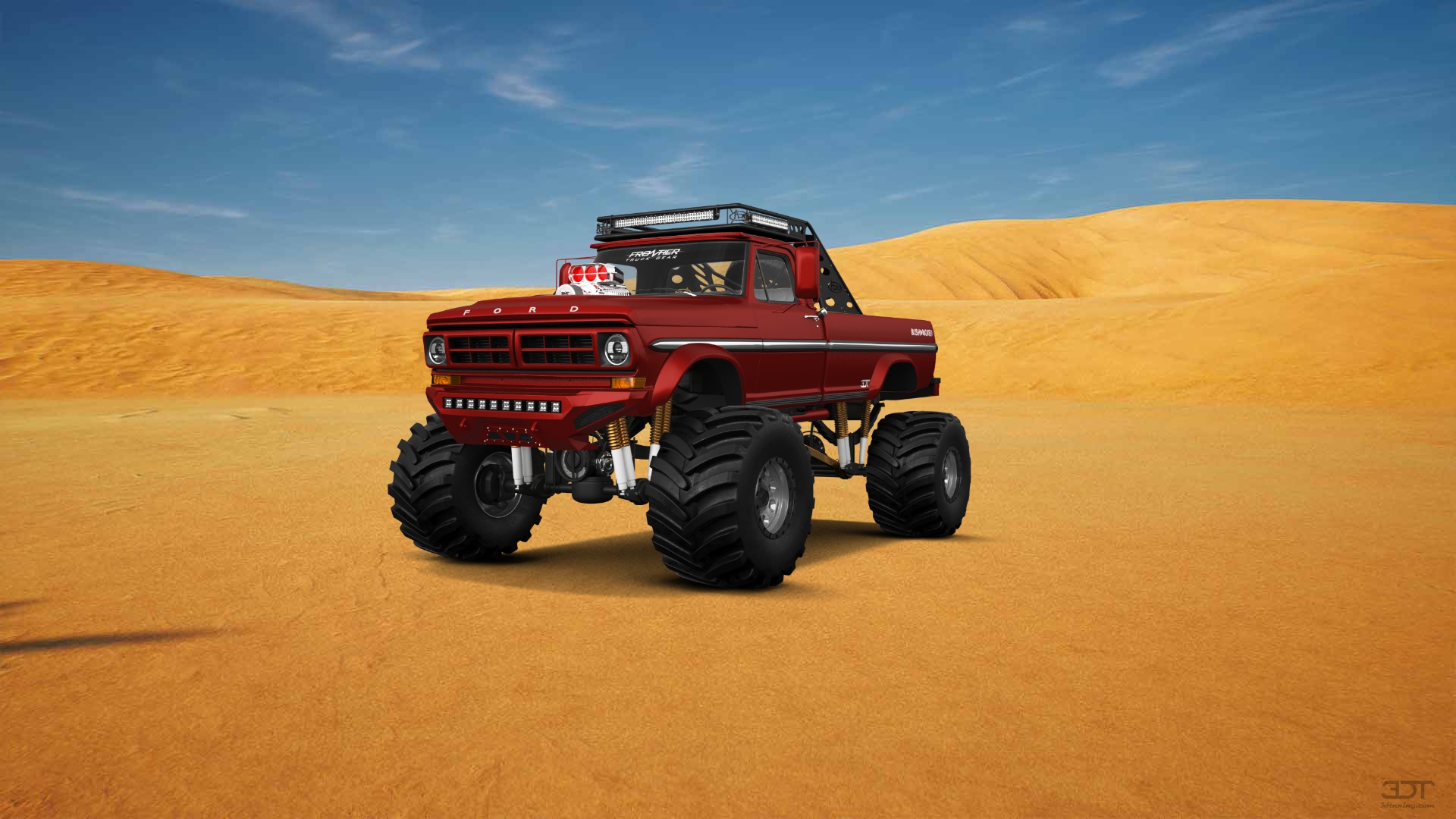 Ford F-250 2 Door pickup truck 1971