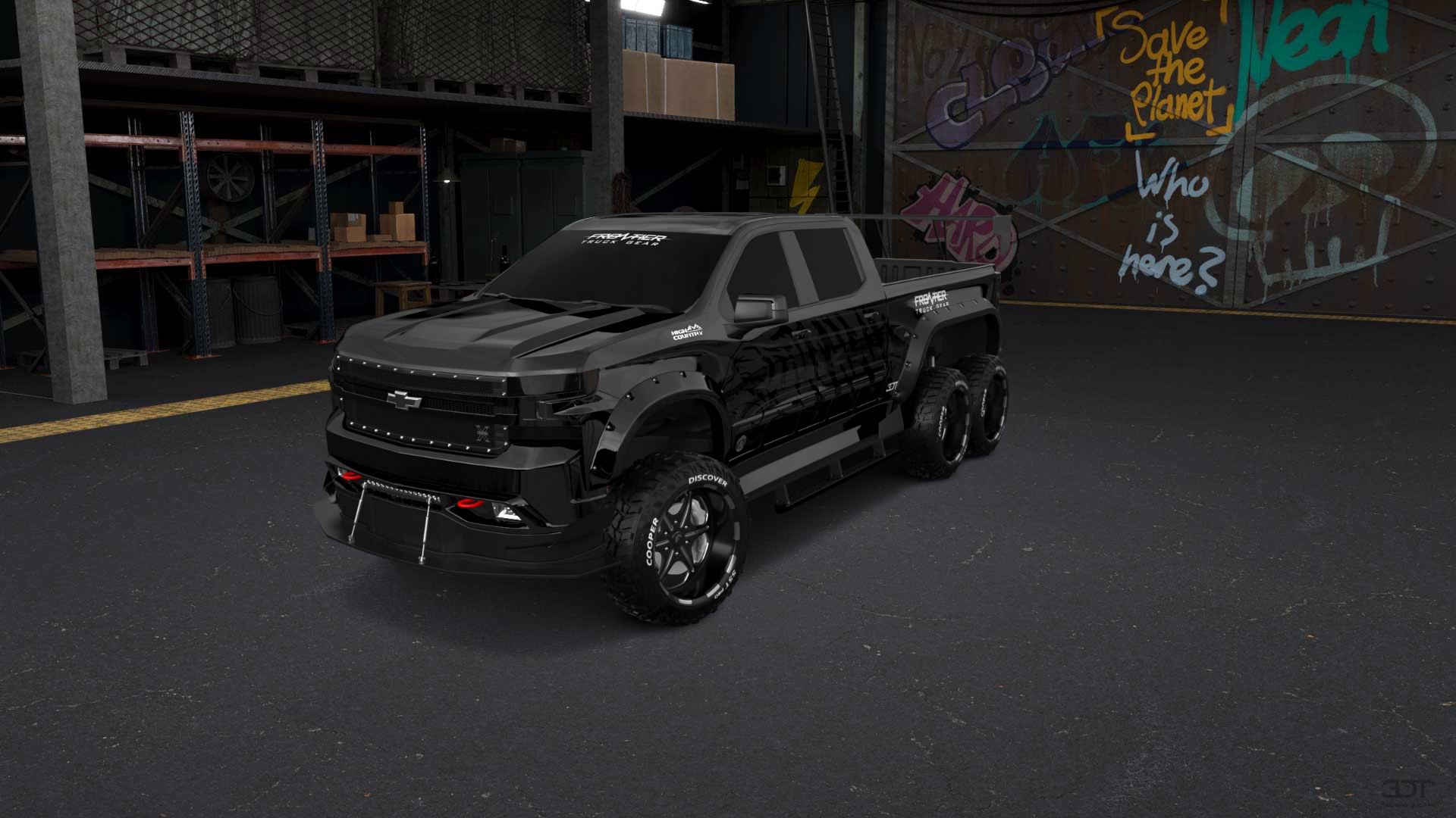 Chevrolet Silverado Hennessey Goliath 6X6 Truck 2020 tuning