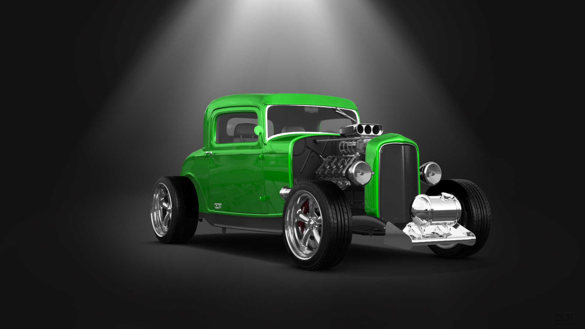 Ford Model B Deluxe 2 Door Coupe 1932 tuning