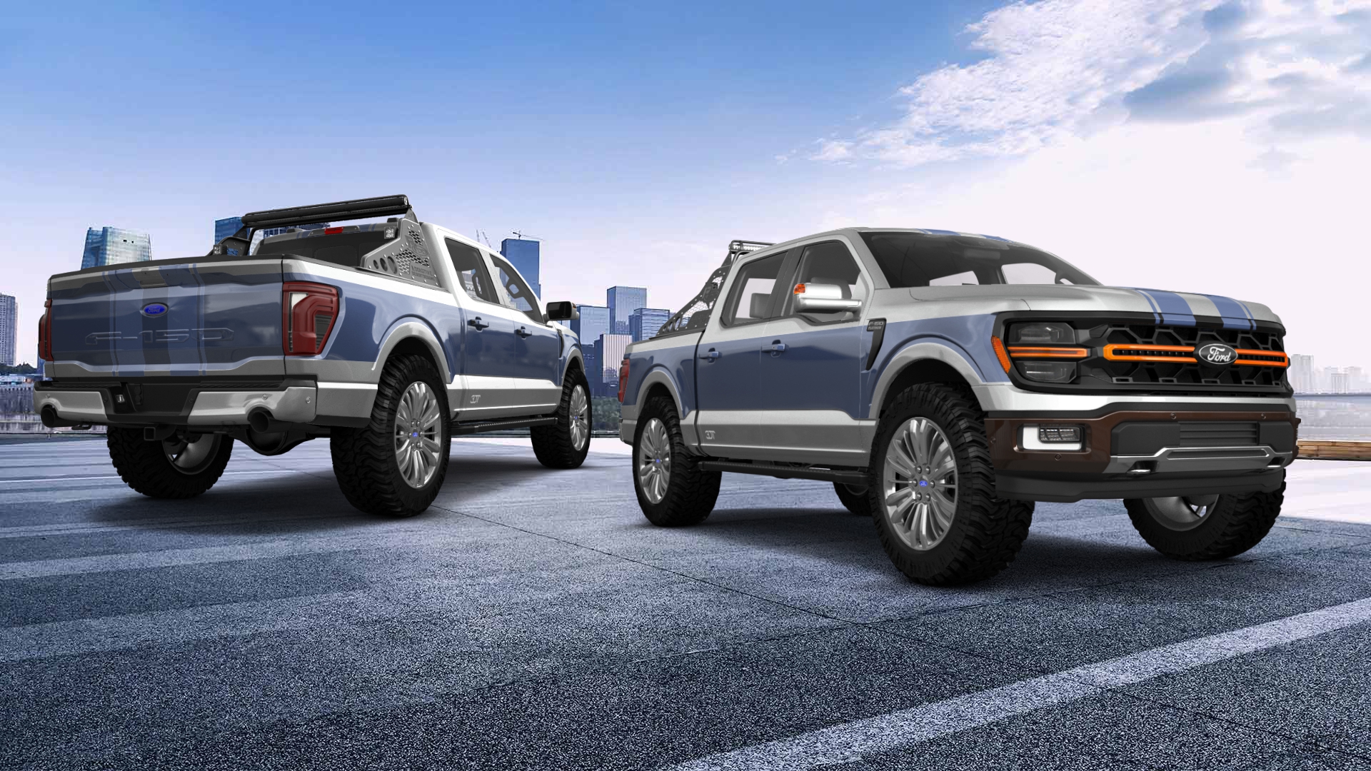 Ford F-150 SuperCrew 4 Door pickup truck 2024 tuning