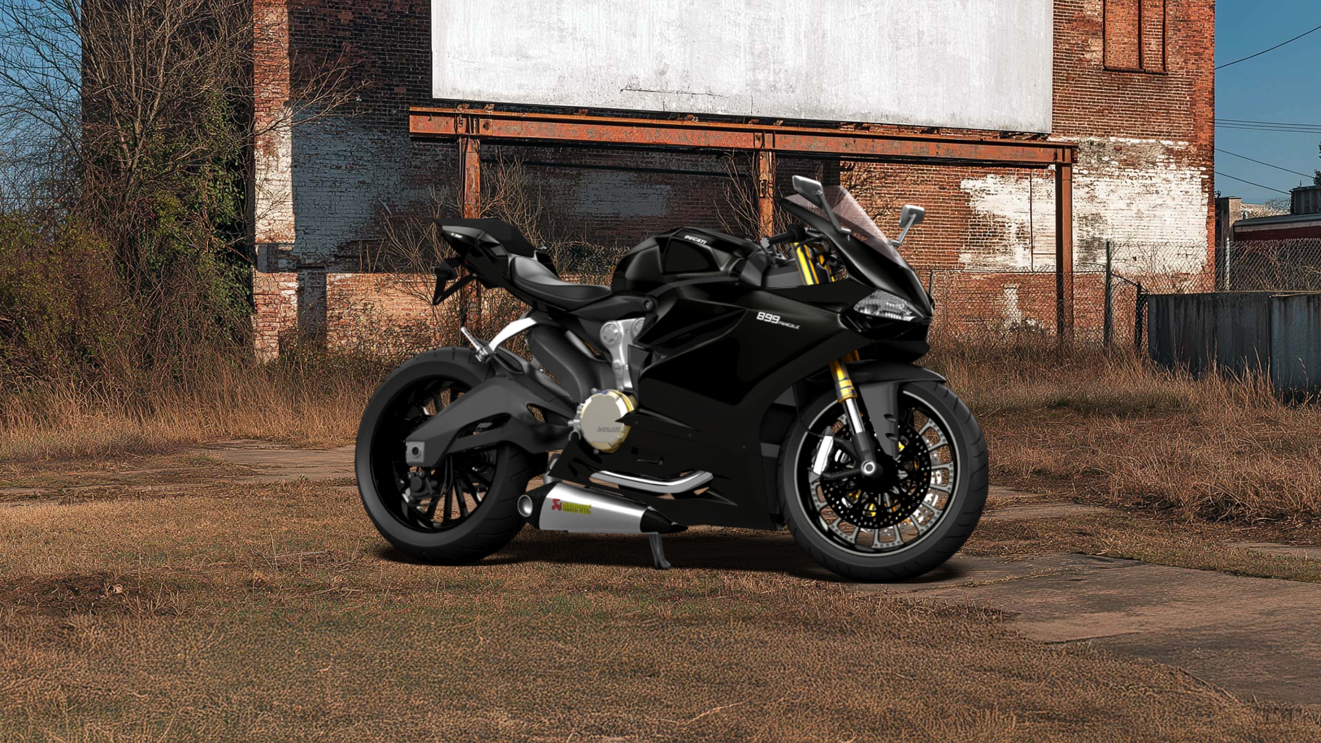 Ducati 899 Panigale Sport Bike 2015 tuning