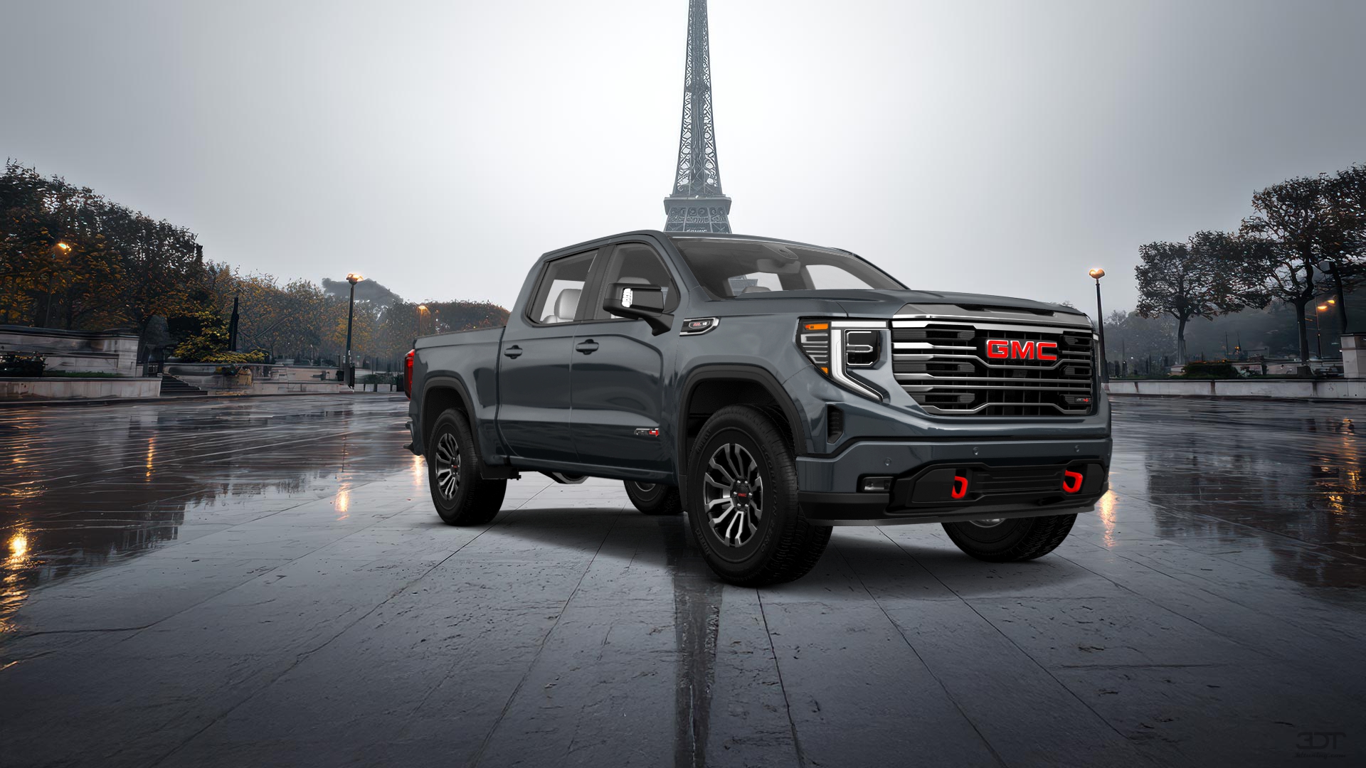 GMC Sierra 1500 Crew Cab 5.8 ft box 4 Door pickup truck 2023 tuning