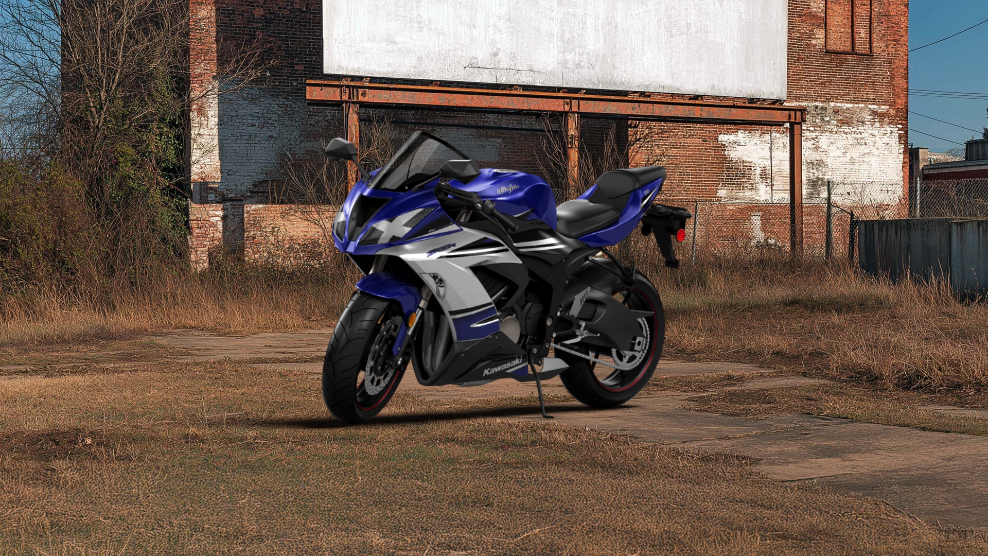 Kawasaki Ninja ZX 6R 2015 tuning by GlassLimit80 | 3DTuning