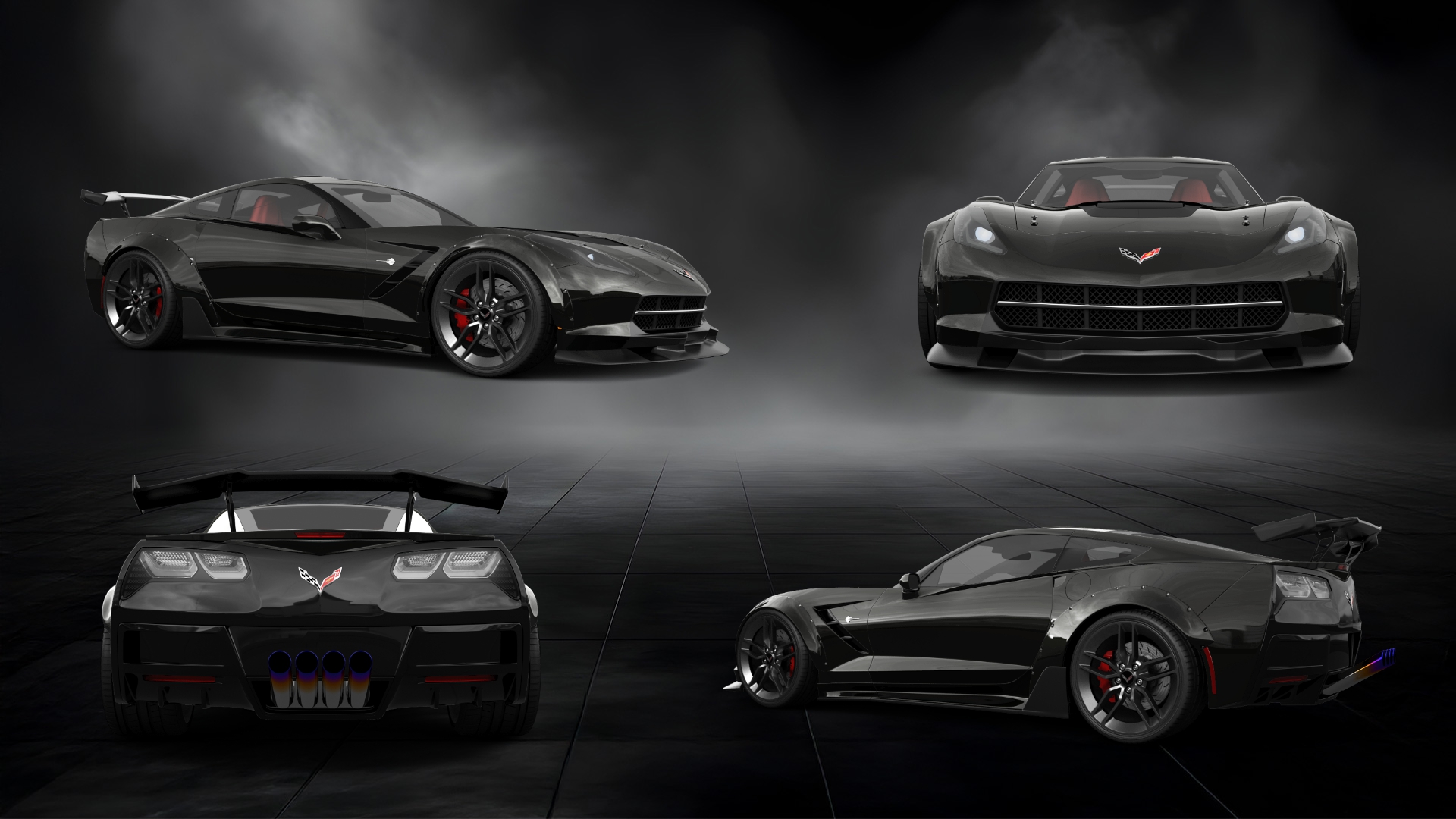 Chevrolet Corvette C7 2 Door Coupe 2015 tuning