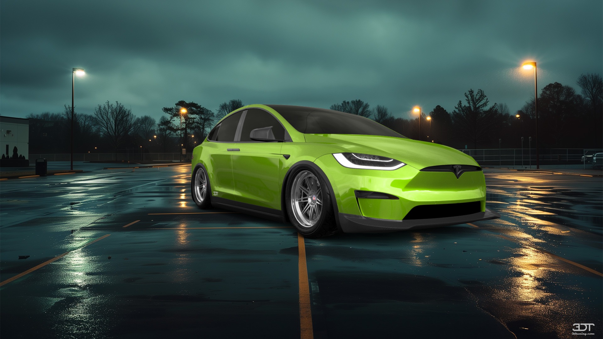 Tesla Model X 5 Door SUV 2024 tuning
