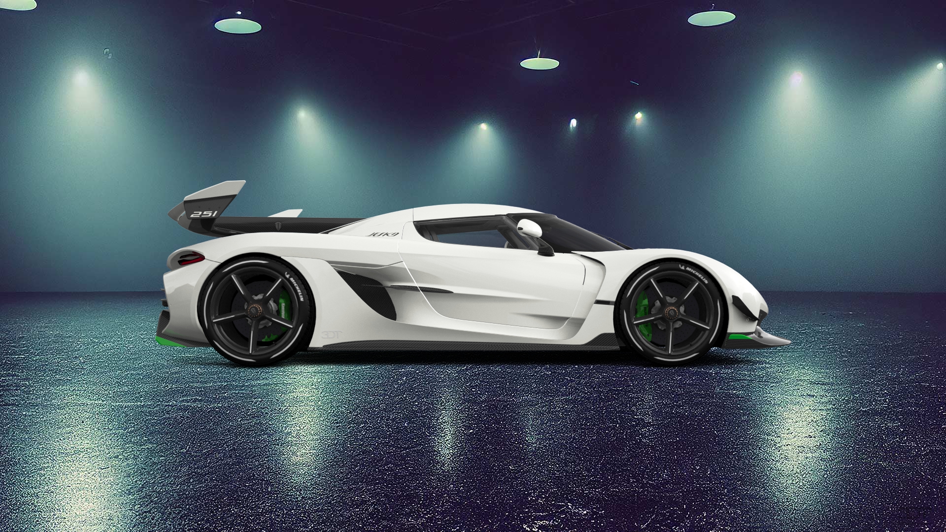 Koenigsegg Jesko 2 door targa top 2020 tuning