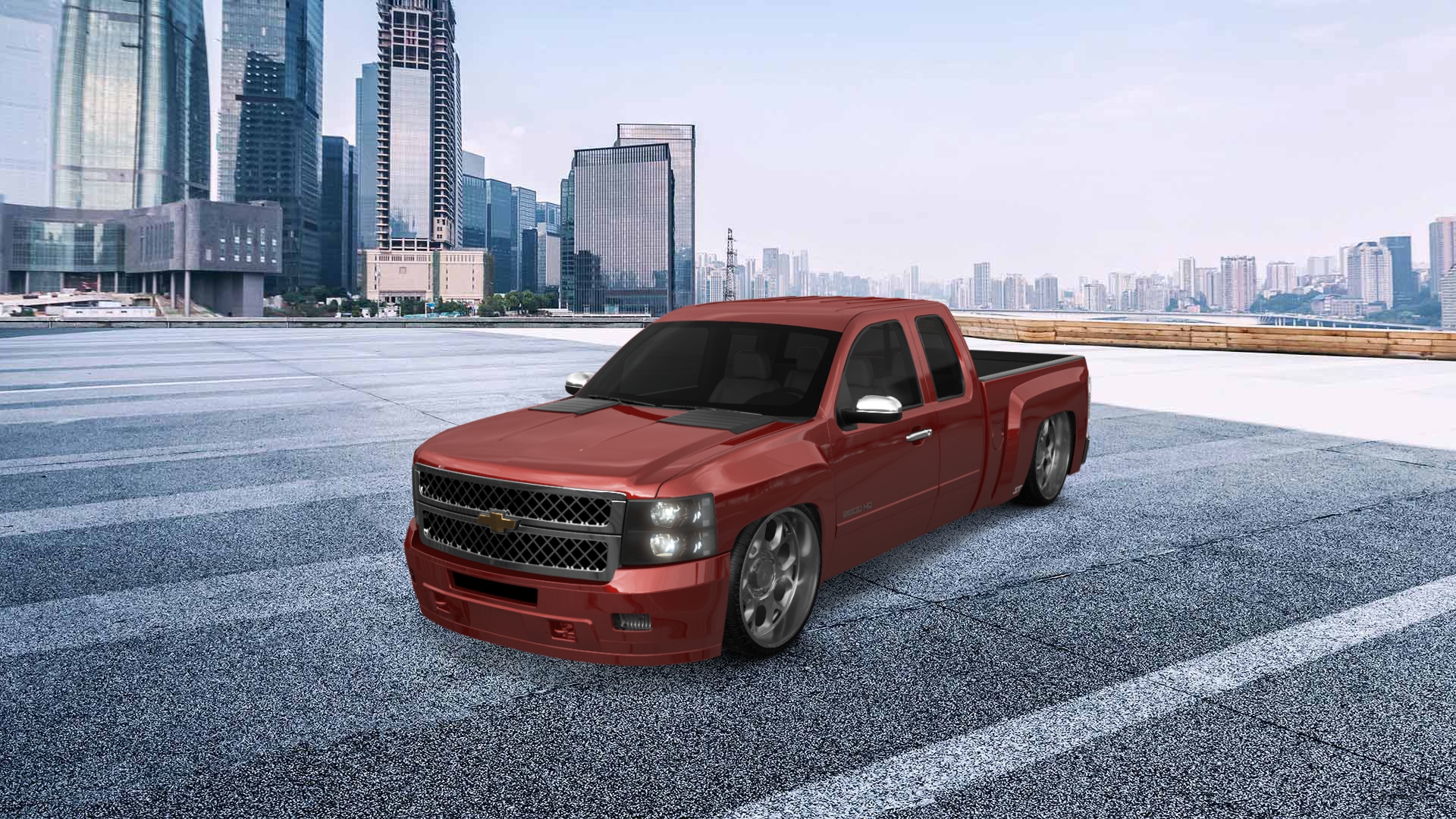 Chevrolet Silverado 2500 HD Extended Cab Pickup Truck 2007 tuning