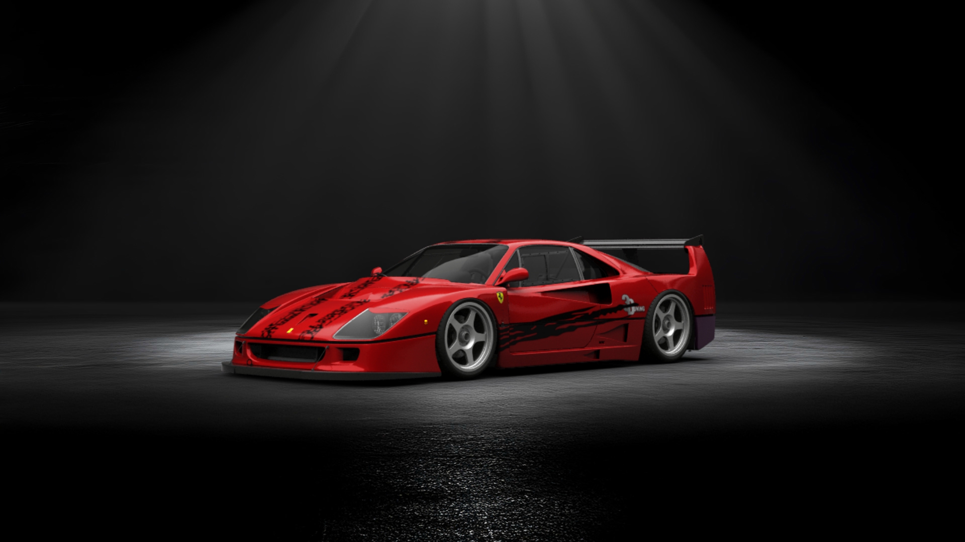 Ferrari F40 Competizione Coupe 1989 tuning