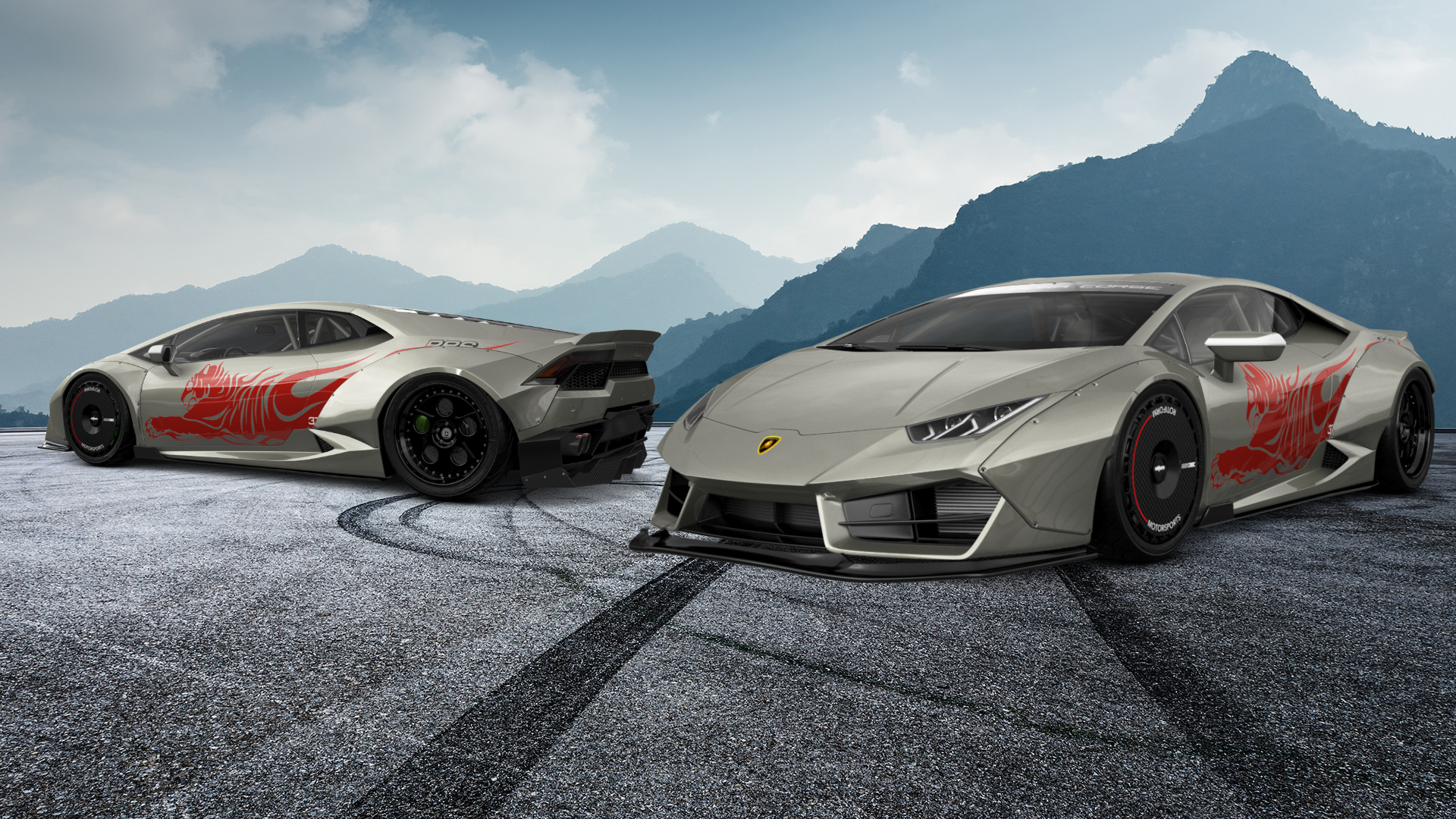 Lamborghini Huracan 2 Door Coupe 2014 tuning