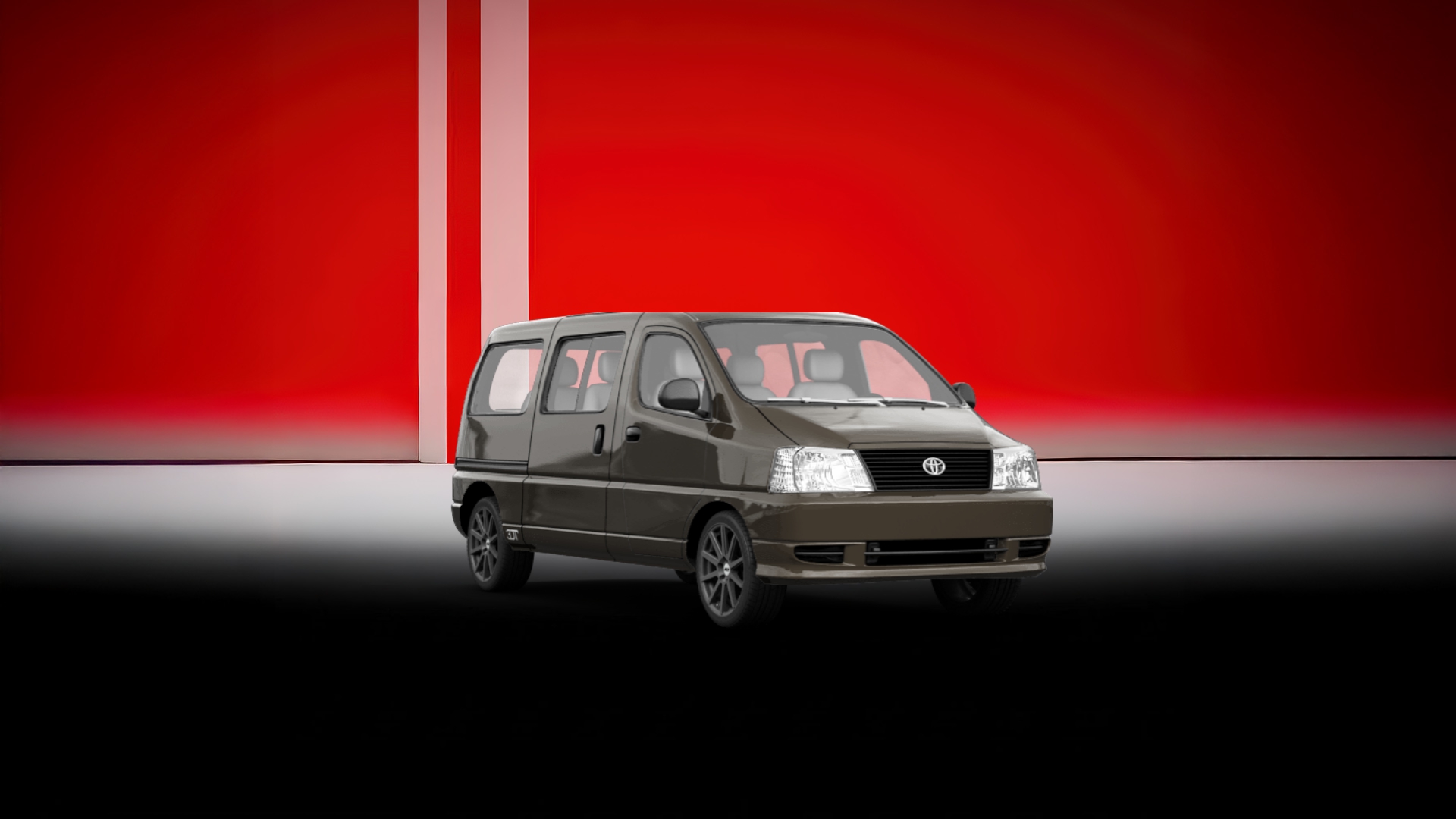 Toyota Hiace 4 Door van 2007 tuning