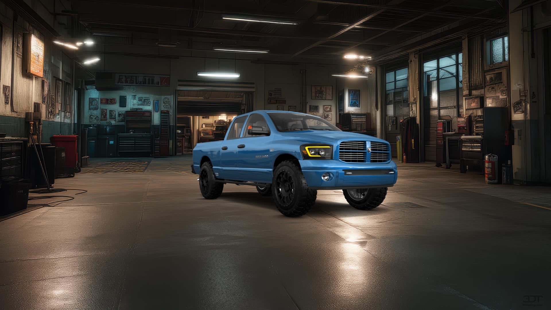 Dodge Ram 1500 Quad-Cab 4 Door pickup truck 2006 tuning