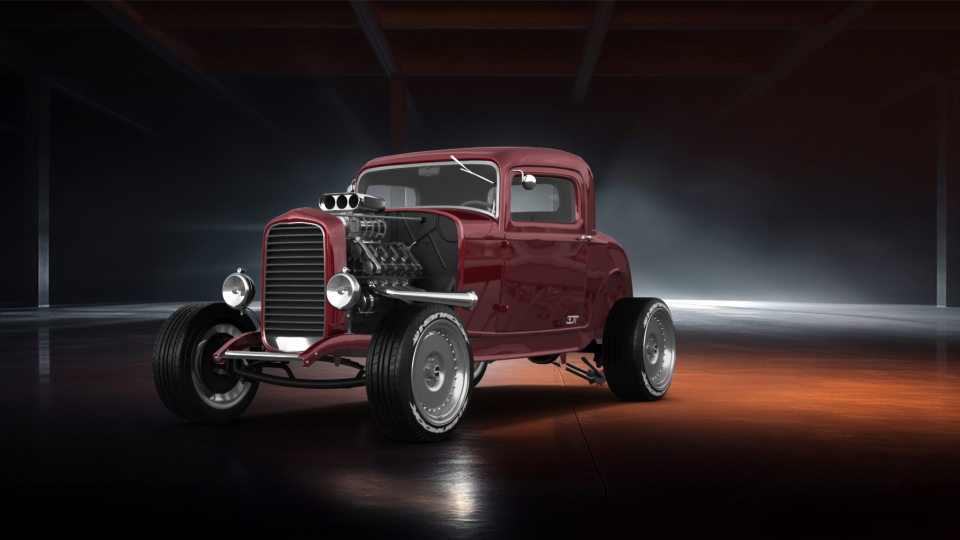 Ford Model B Deluxe 2 Door Coupe 1932 tuning