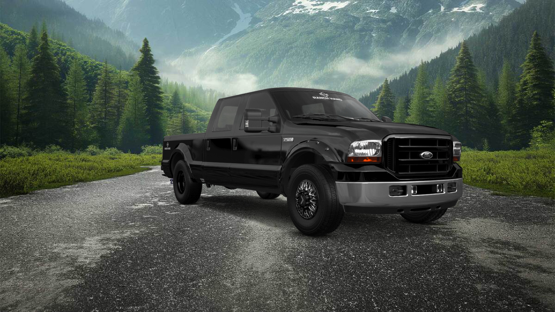 Ford F-250 Crew Cab 4 Door pickup truck 1999