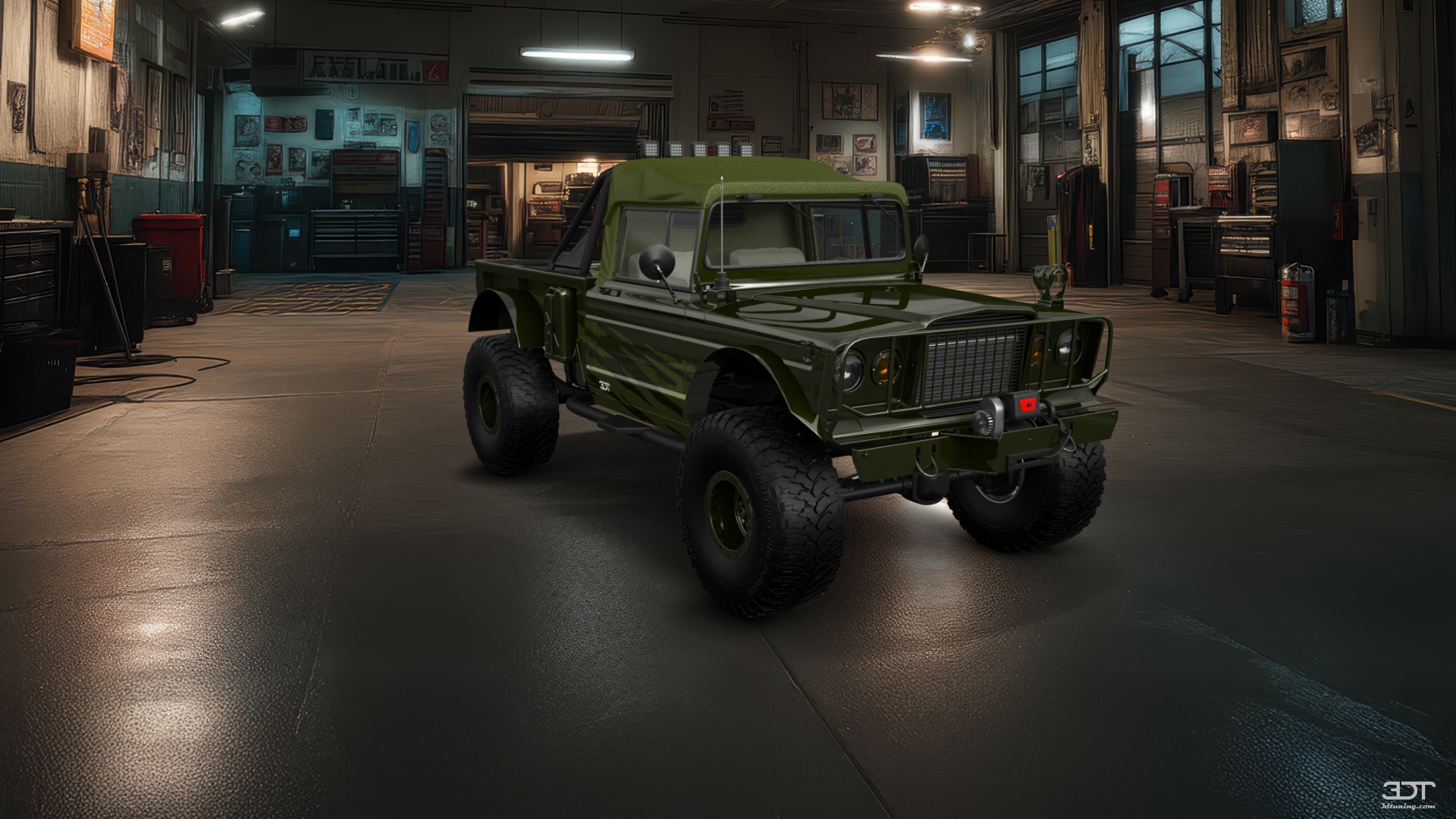 Jeep Kaiser M715 2 Door pickup truck 1968 tuning