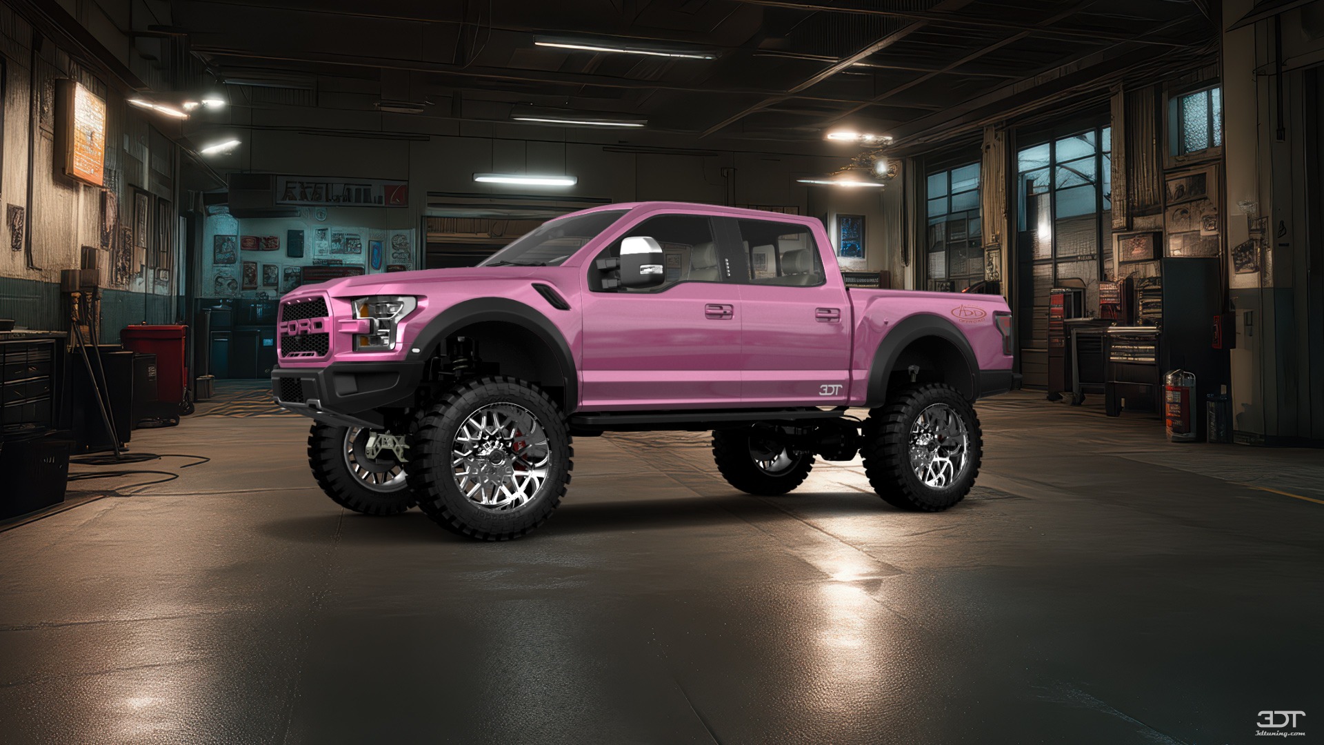 Ford F-150 Raptor 4 Door pickup truck 2017 tuning