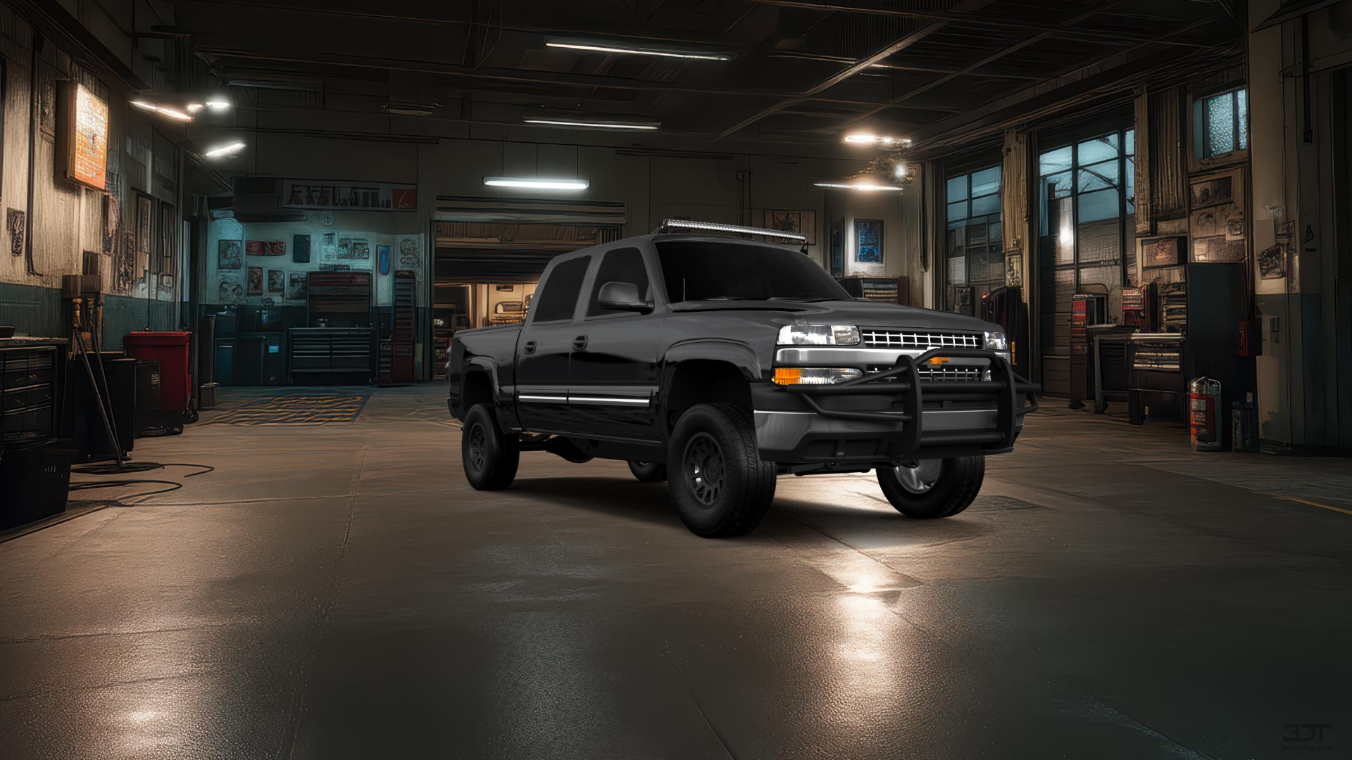 Chevrolet Silverado 1500 Crew Cab 5.8 ft box 4 Door Truck 1999 tuning