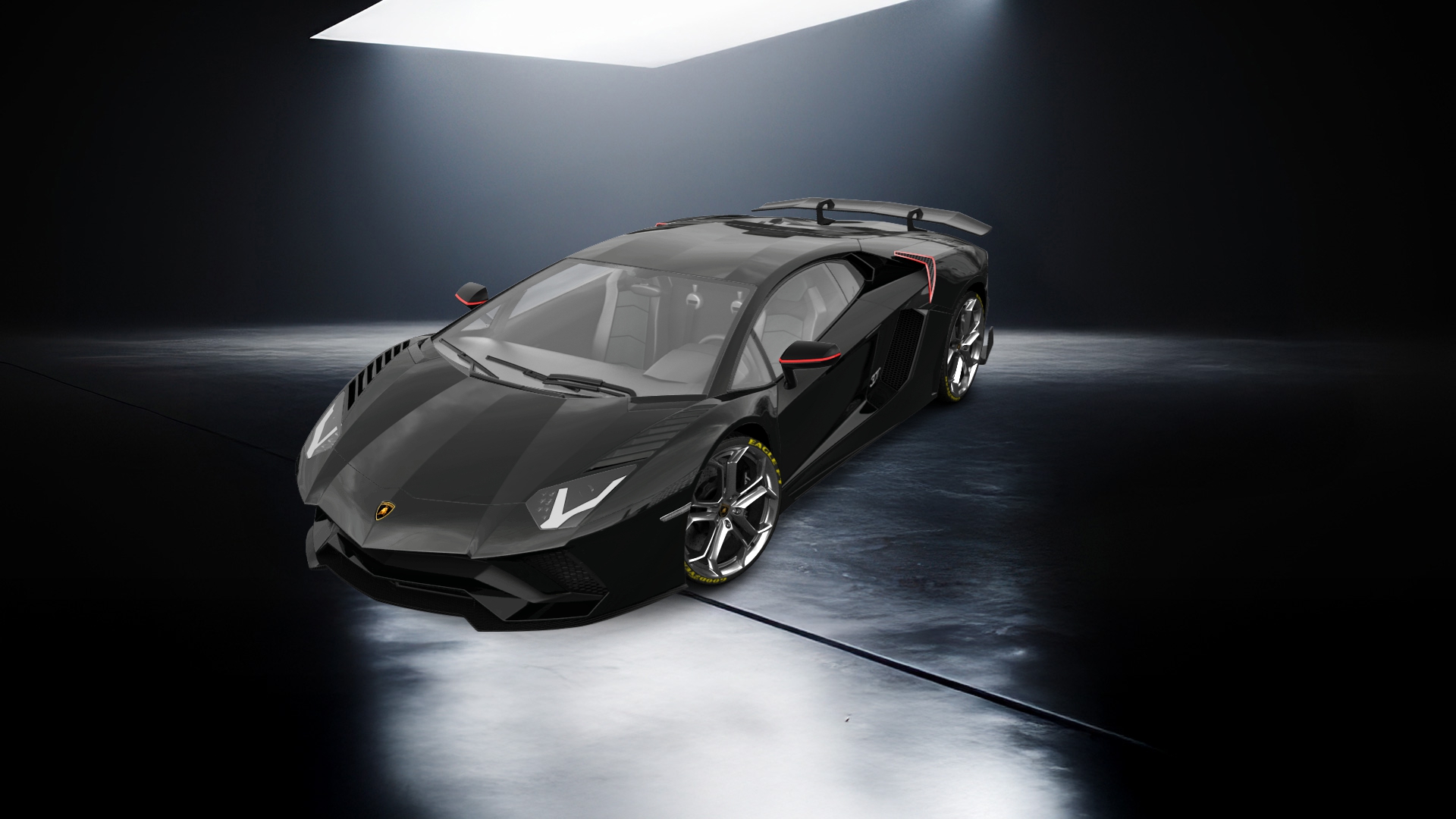 Lamborghini Aventador 2 Door Coupe 2012 tuning