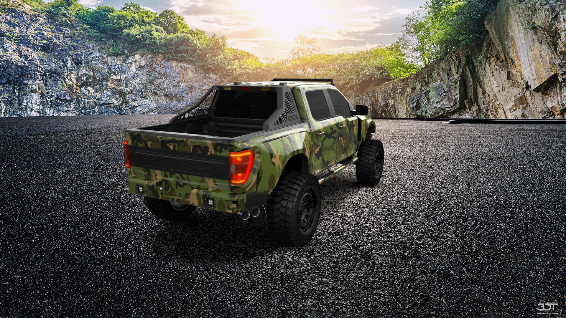 Ford F-150 Raptor 4 Door pickup truck 2021