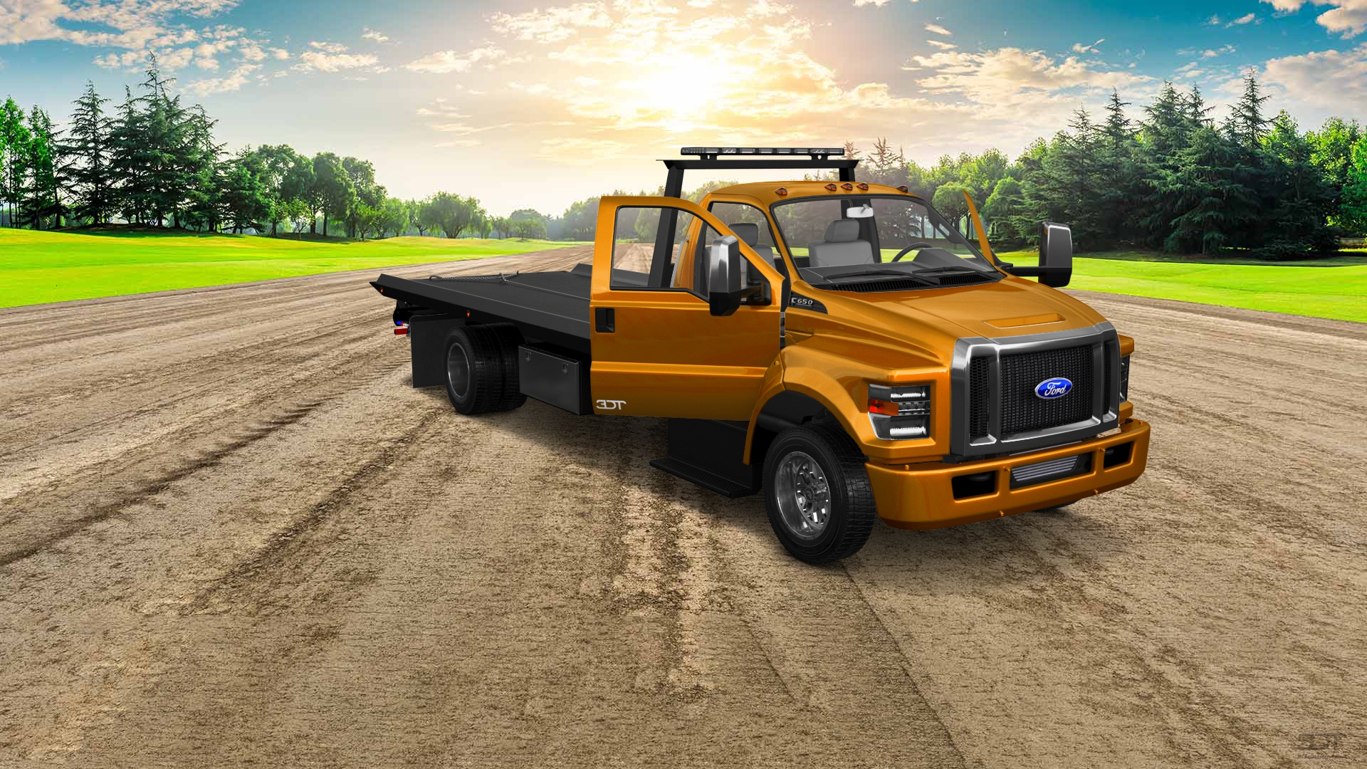 Ford F-650 Tow Truck Pickup 2016 tuning