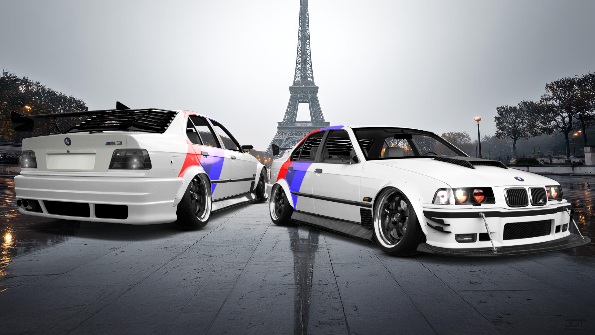 BMW 3 Series 4 Door Saloon 1990 tuning