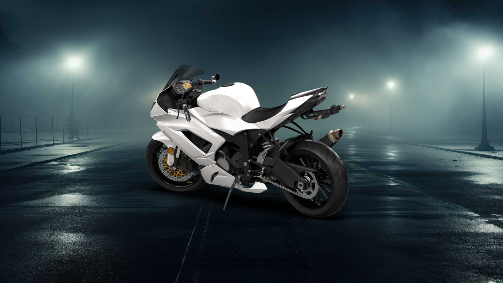 Kawasaki Ninja ZX 6R Sport Bike 2015