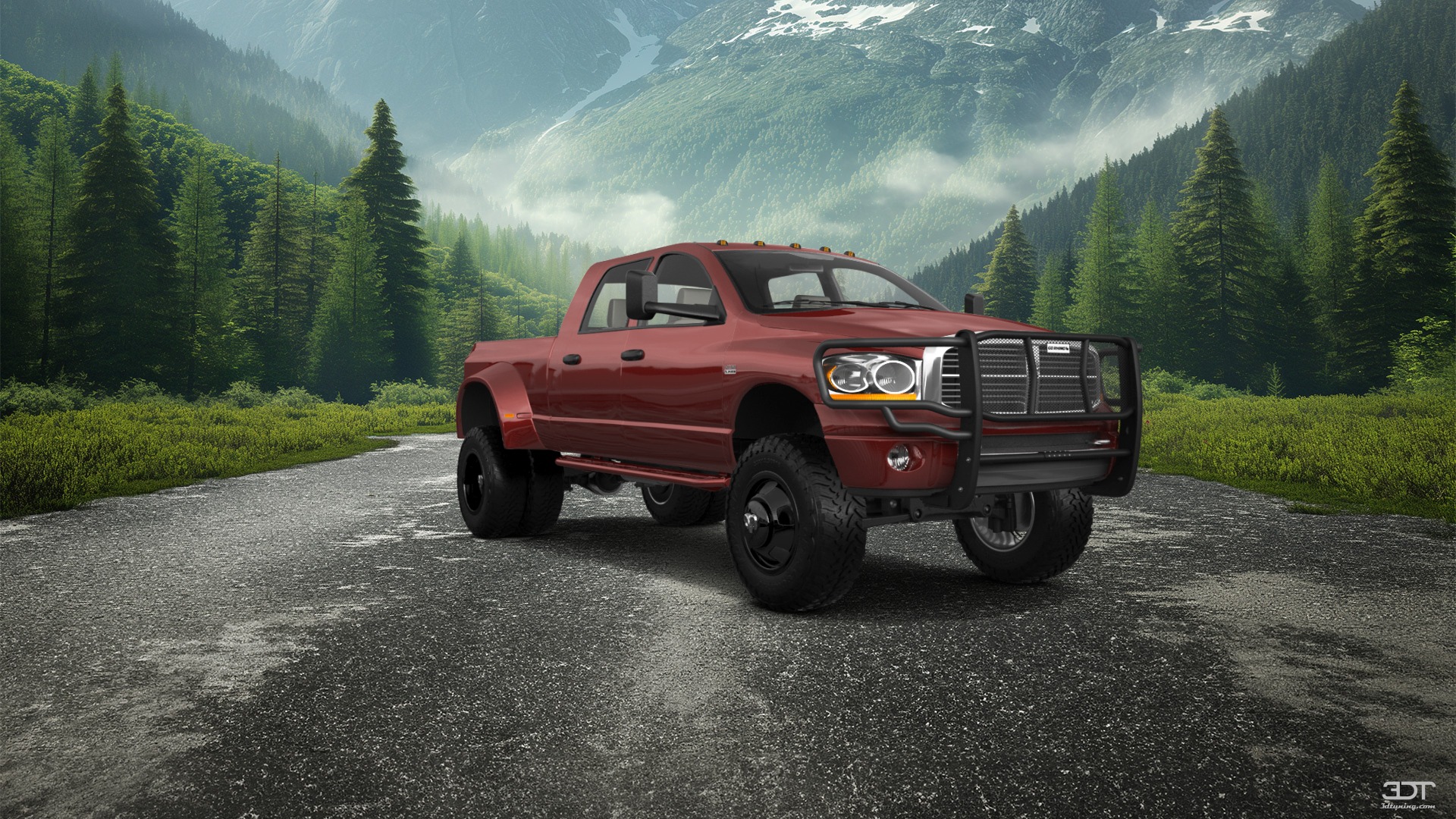 Dodge Ram 3500 Dually 4 Door pickup truck 2007 tuning
