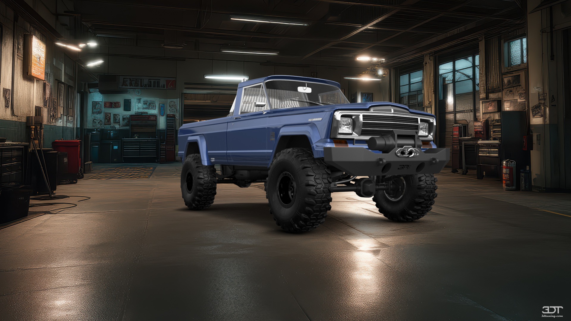 Jeep Gladiator SJ 2 Door pickup truck 1988 tuning