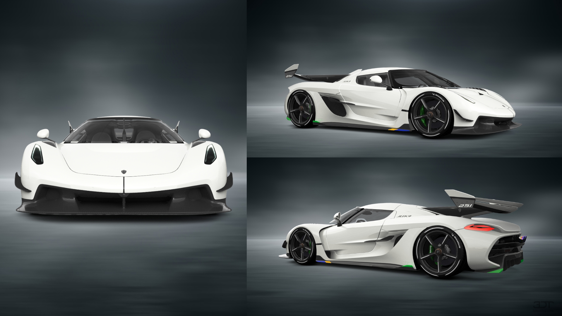Koenigsegg Jesko 2 door targa top 2020 tuning
