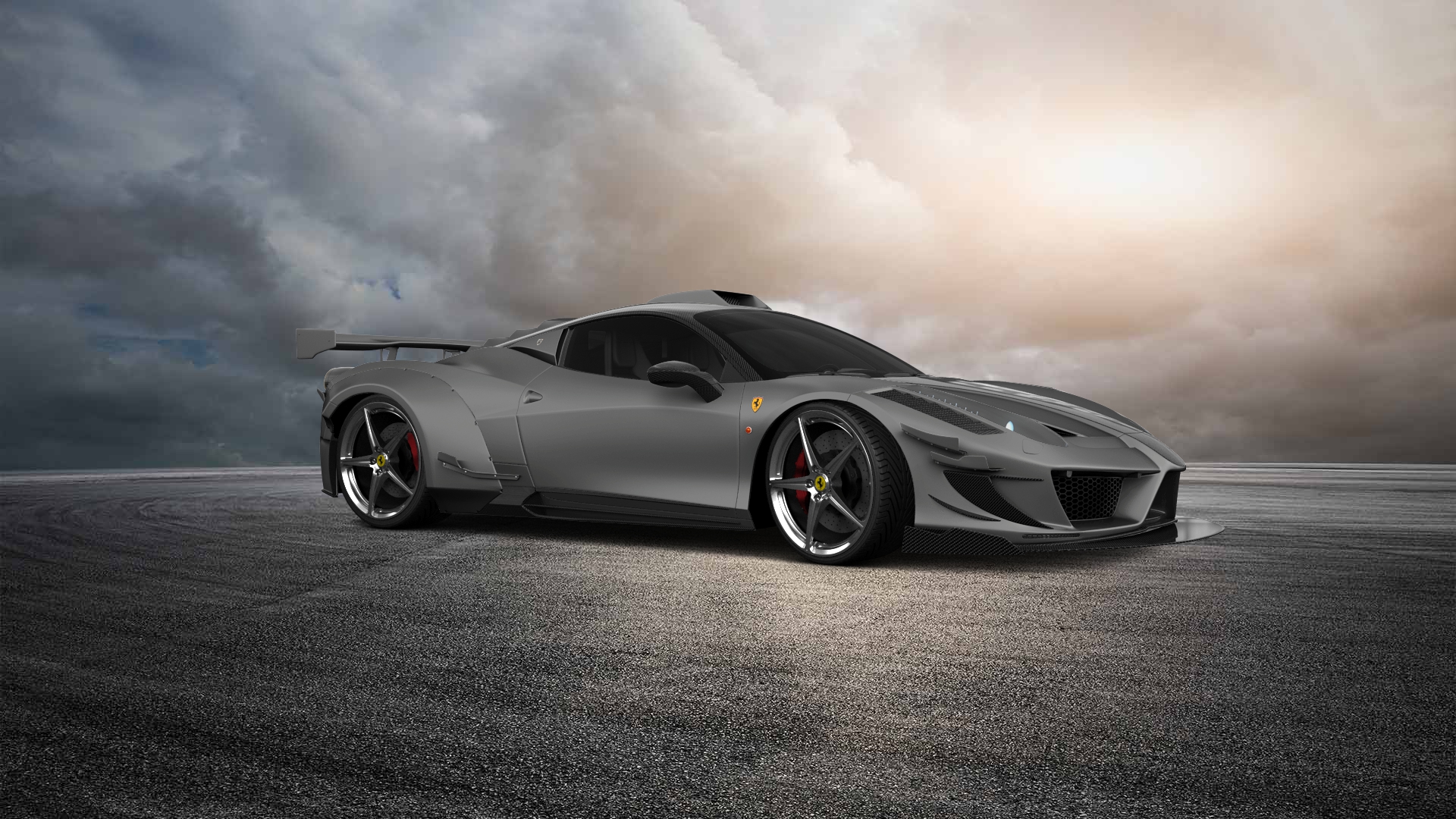 Ferrari 458 Italia 2 door spider 2010 tuning