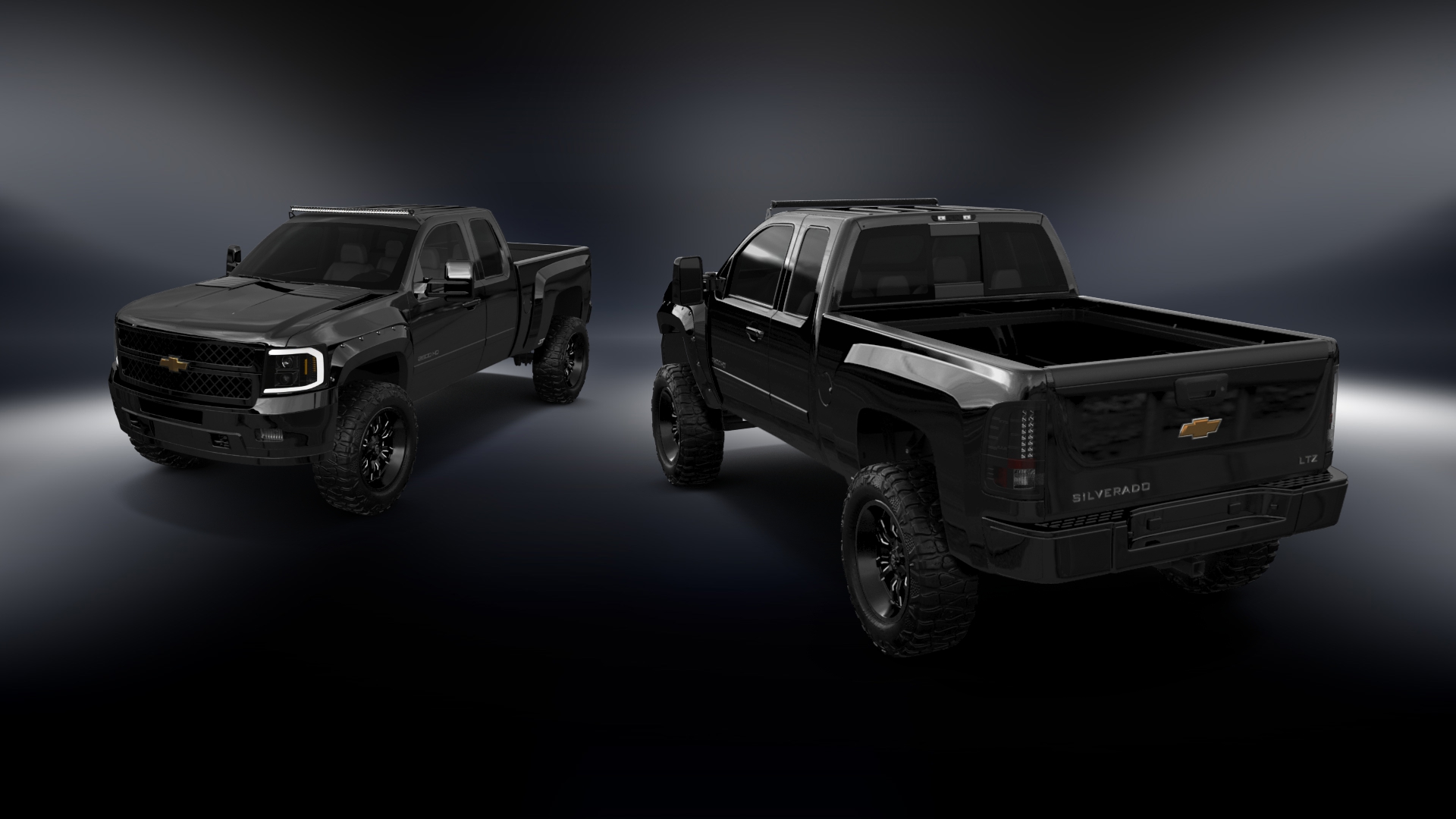 Chevrolet Silverado 2500 HD Extended Cab Pickup Truck 2007 tuning