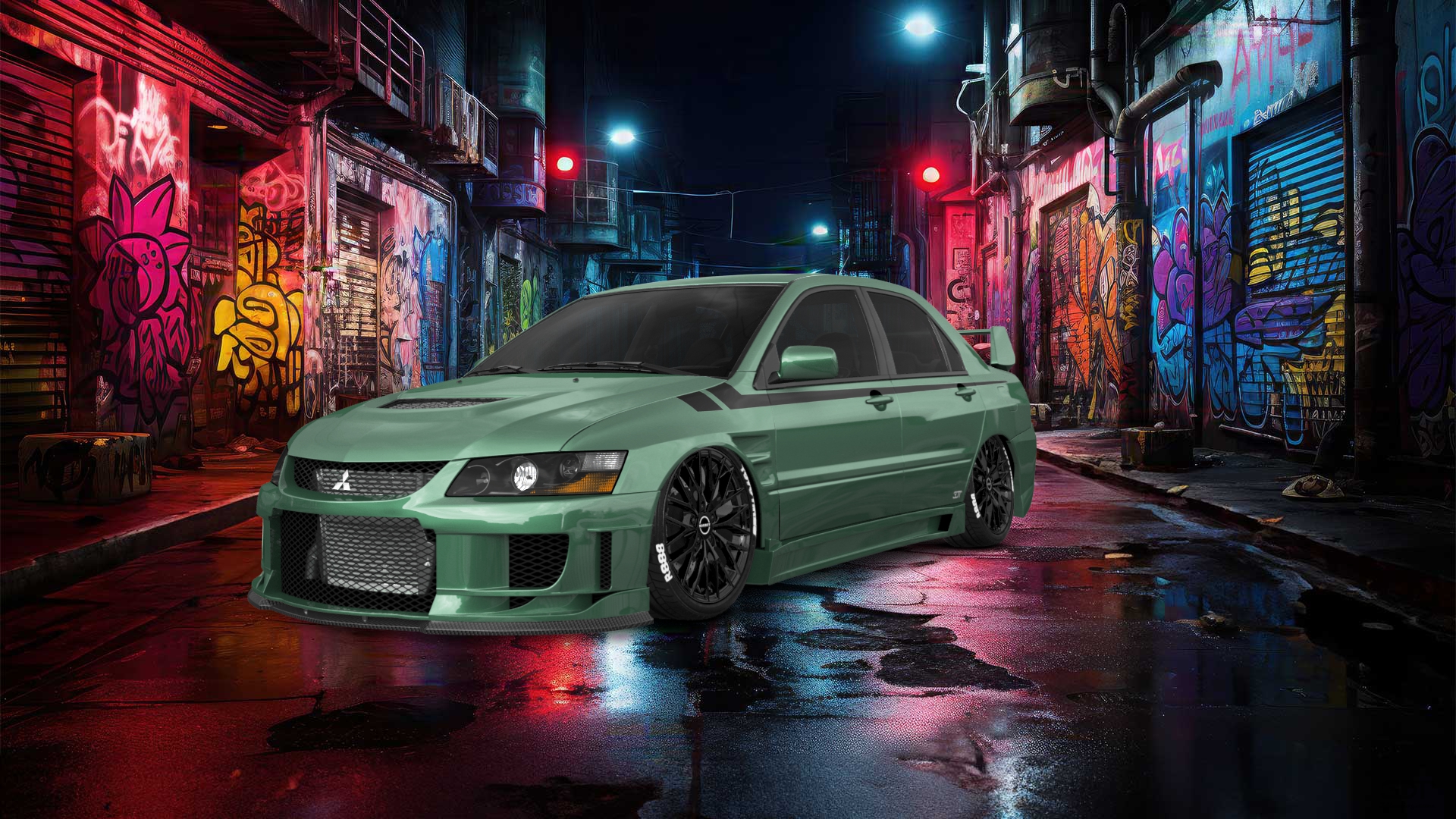 Mitsubishi Lancer Evo IX 4 Door Saloon 2005