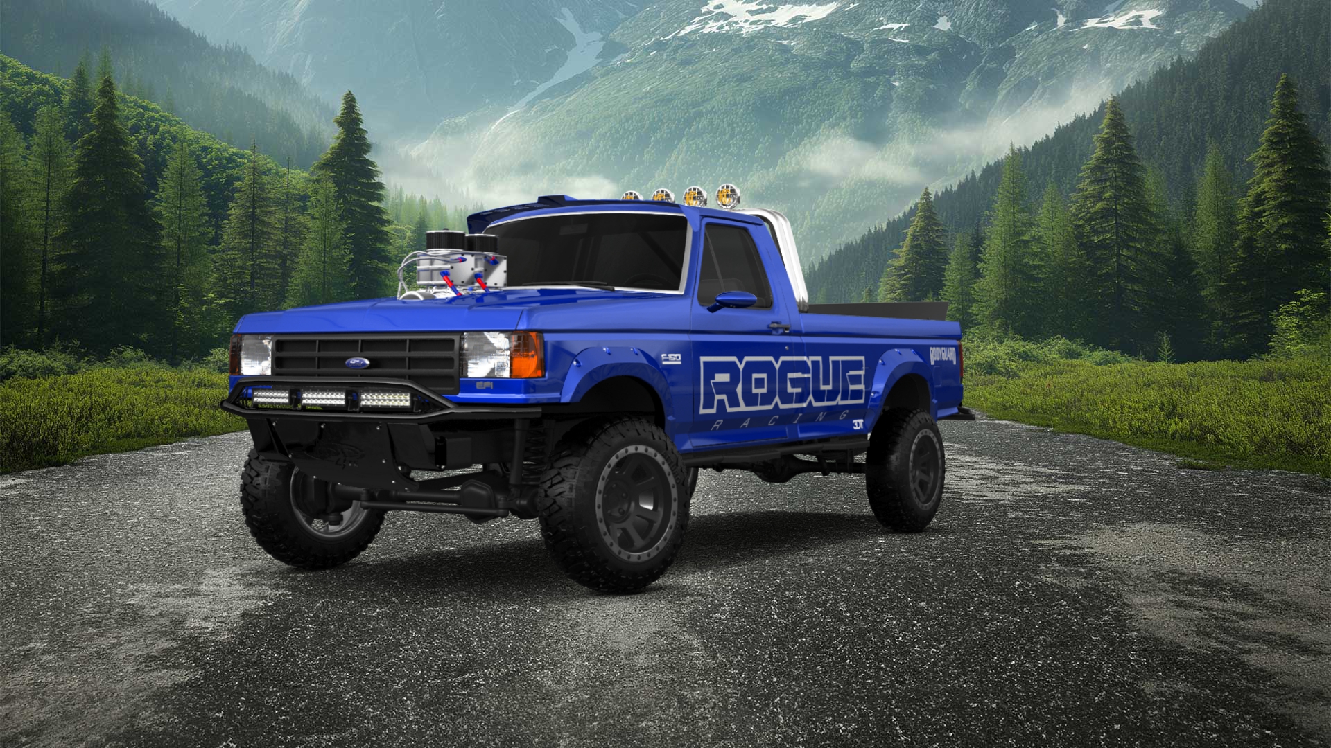 Ford F-150 2 Door pickup truck 1987