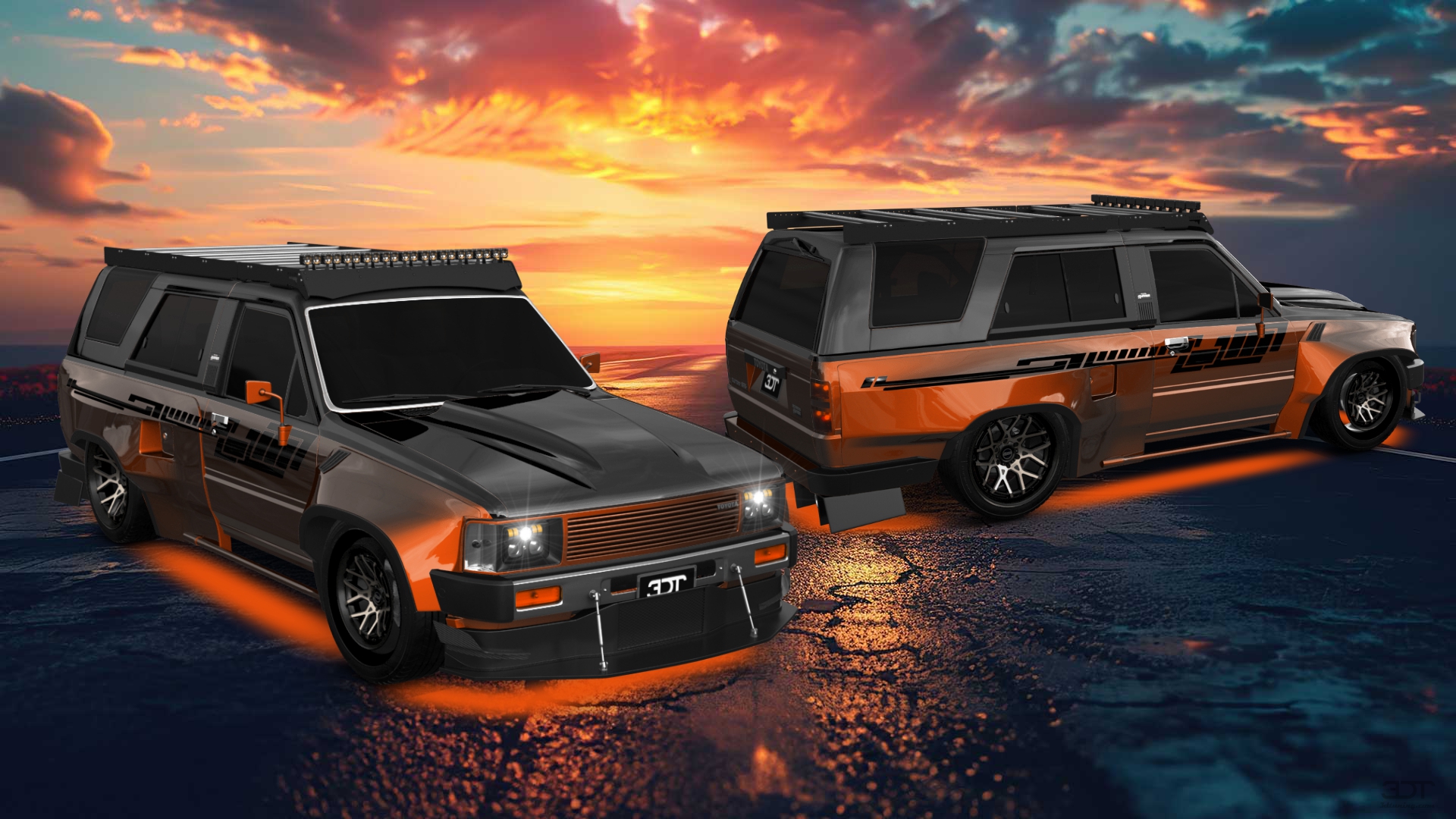 Toyota 4Runner 3 Door SUV 1984