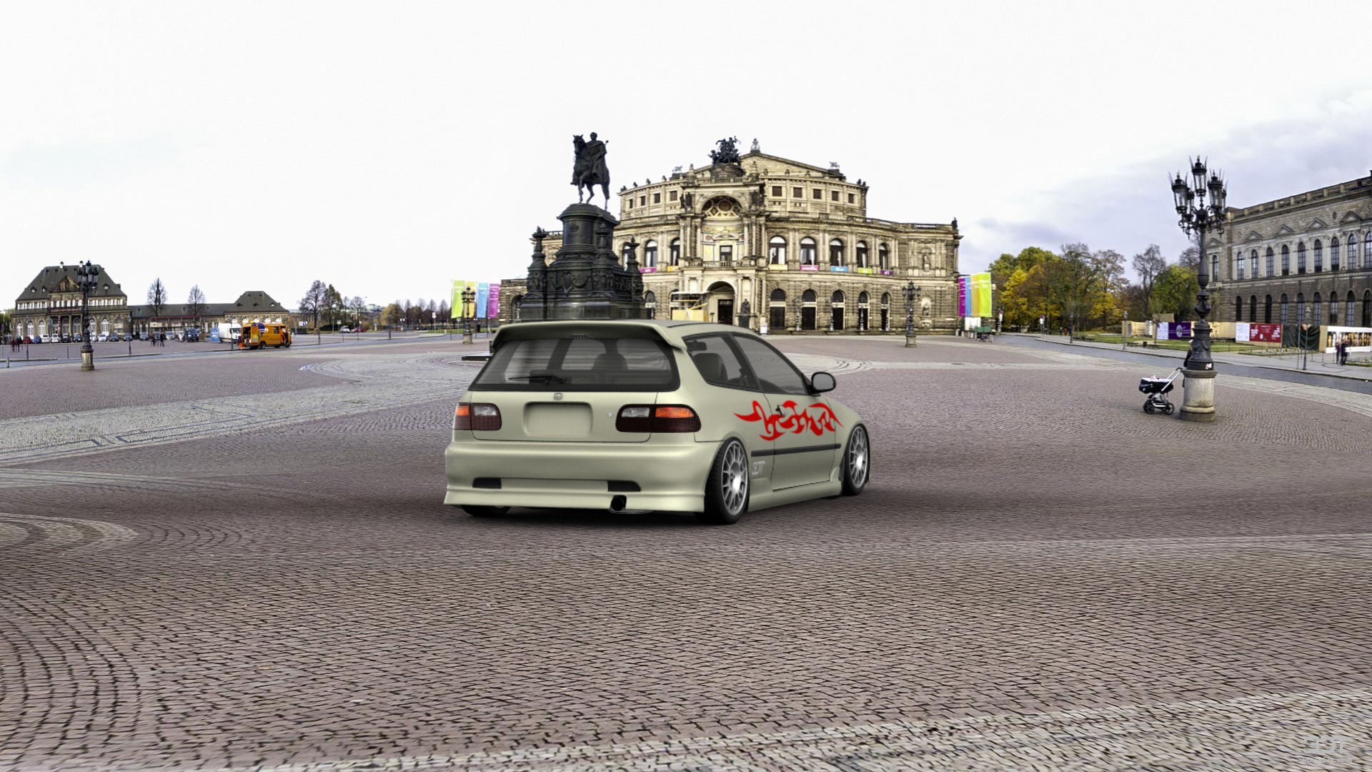 Honda Civic 3 Door Hatchback 1992 Images