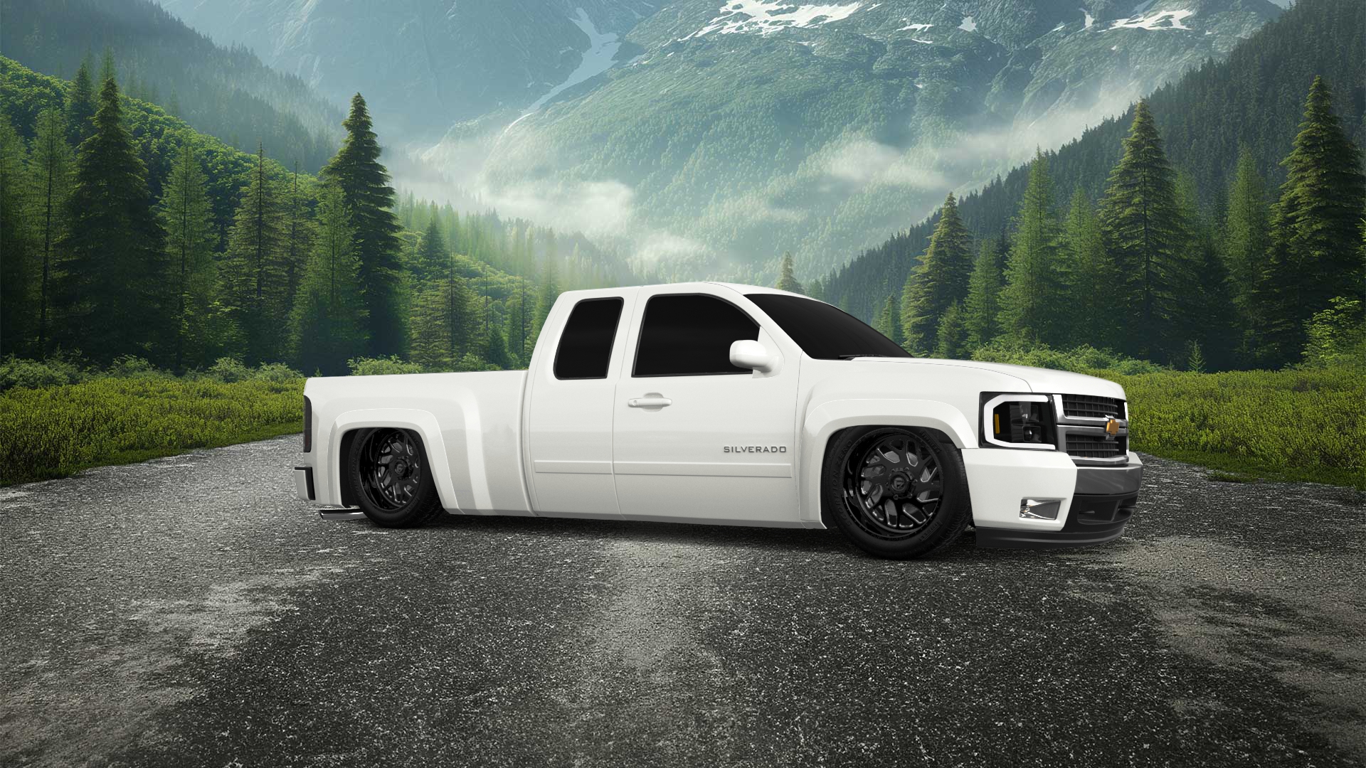 Chevrolet Silverado 1500 6.6 ft box Pickup Truck 2008