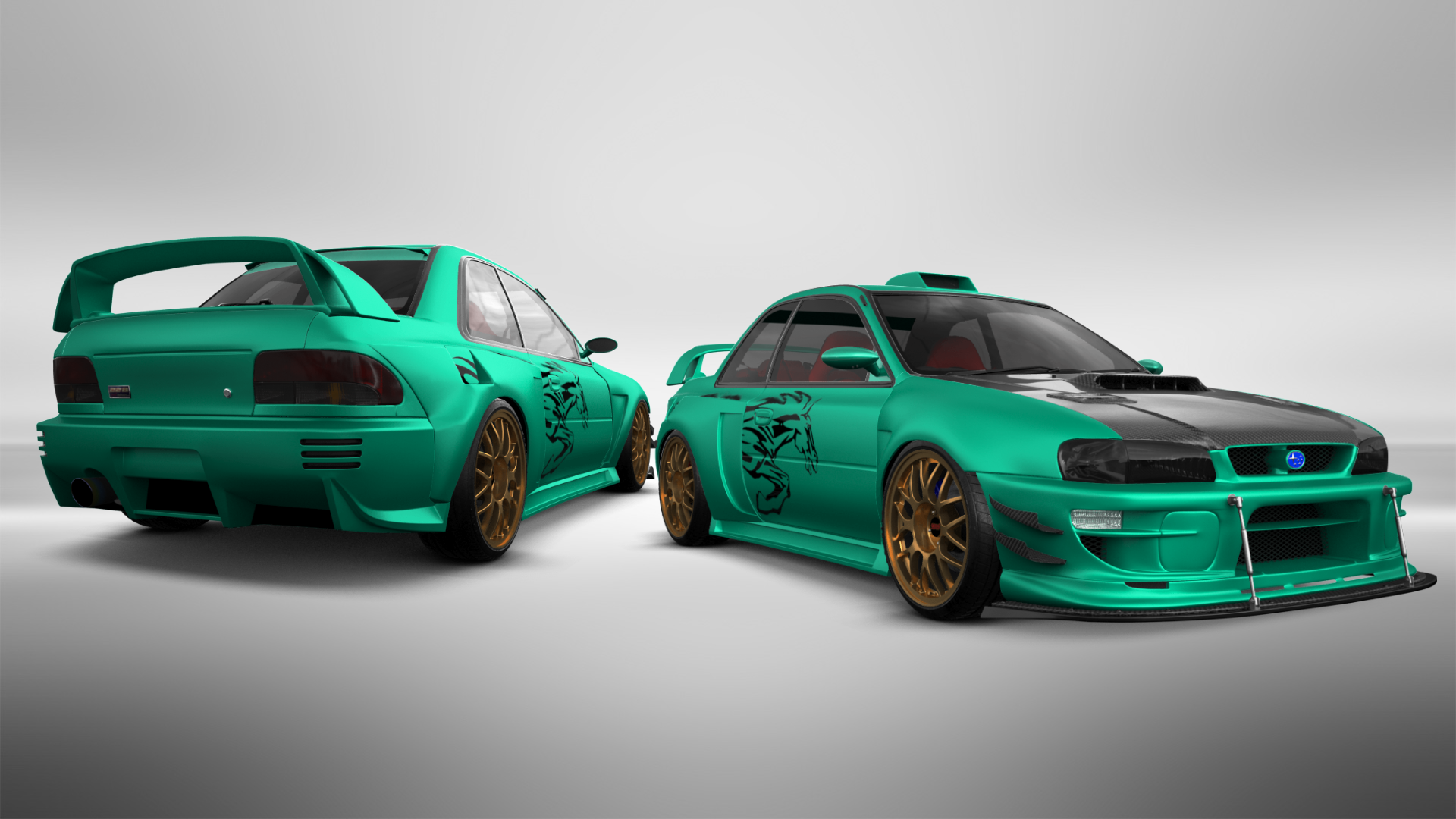 Subaru Impreza WRX STI 22B 2 Door Coupe 2000