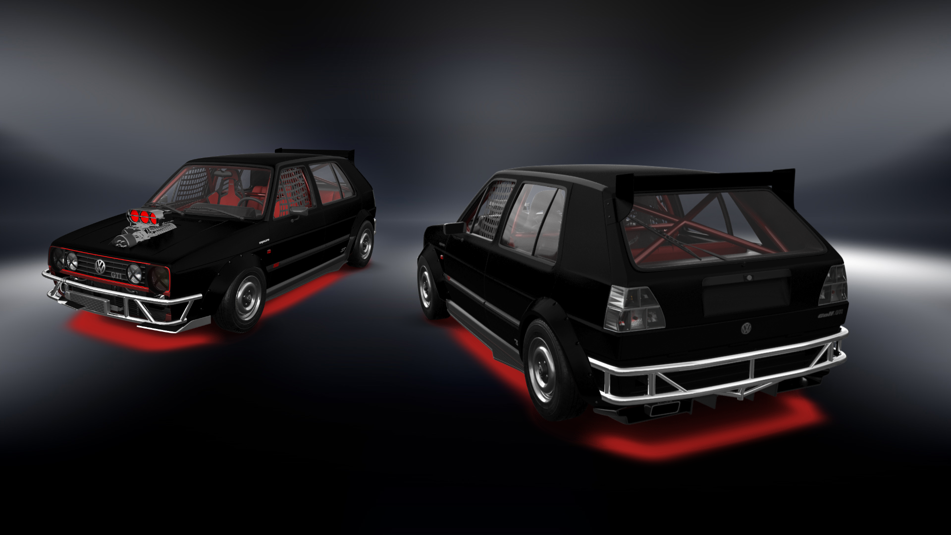 Tuning Volkswagen Golf Mk2 5 Door Hatchback 1983