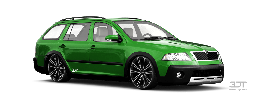 Tuning Skoda Octavia Scout Estate 2007