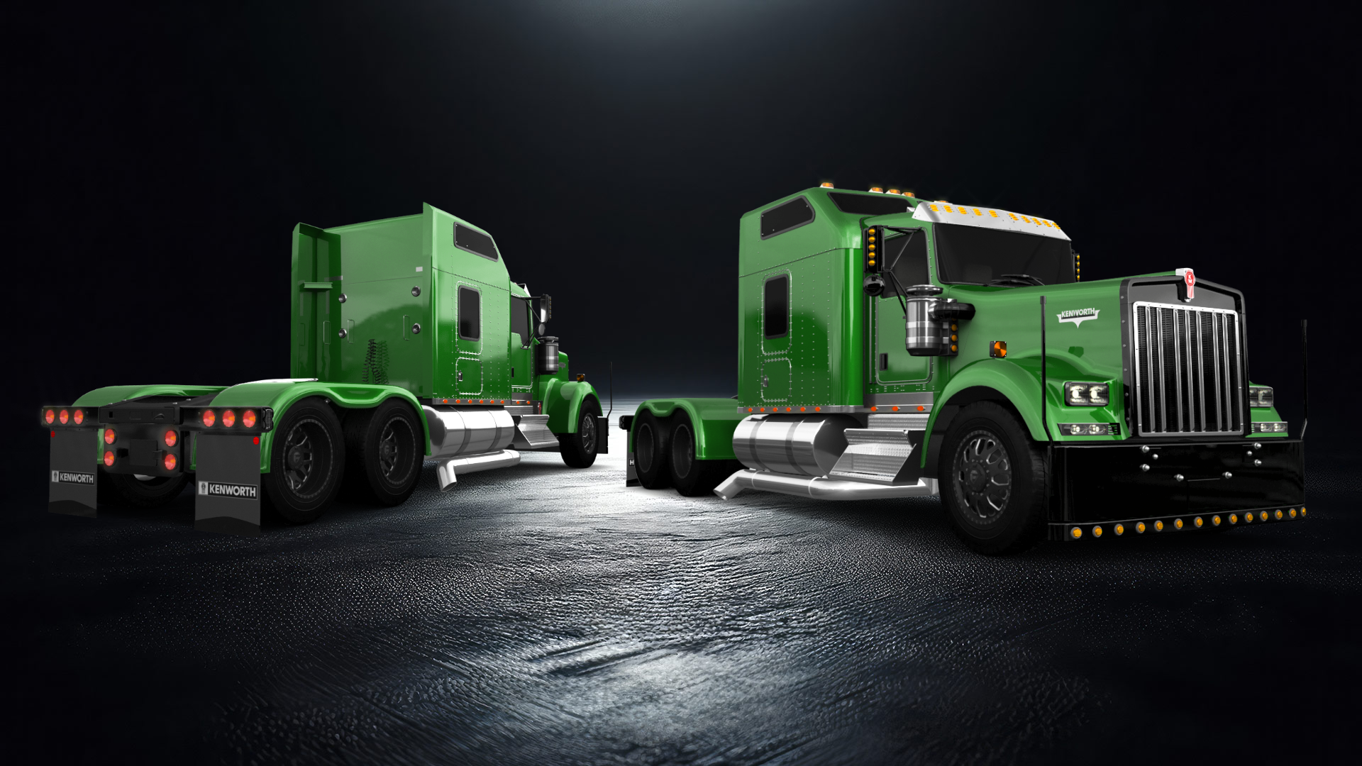 Kenworth W900 Sleeper Cab Truck 2015