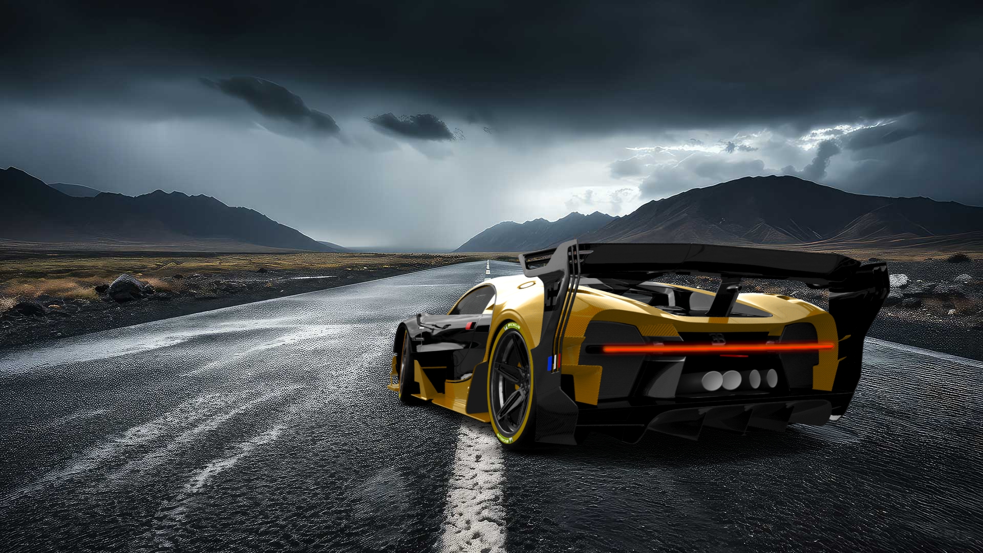 Bugatti Vision GT Supercar 2015 tuning