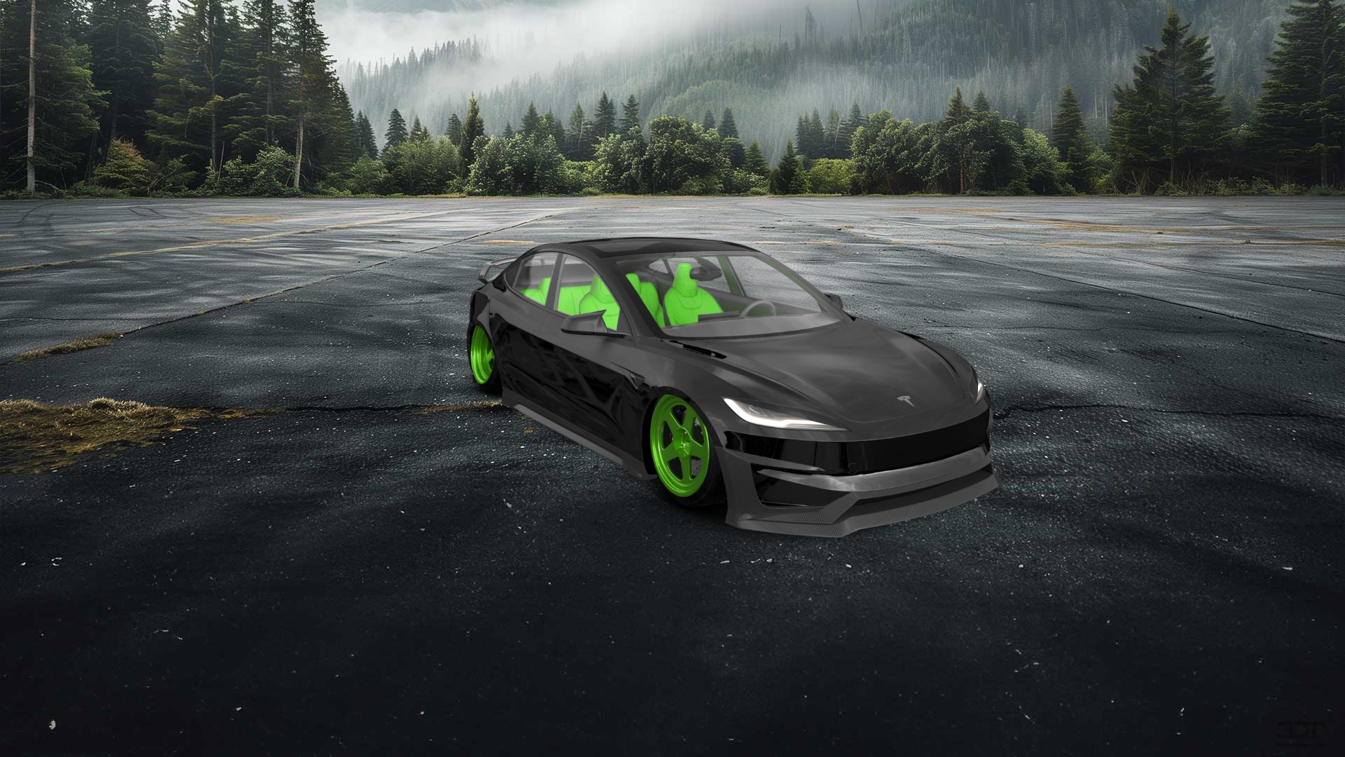 Tesla Model 3 4 Door Saloon 2023 tuning