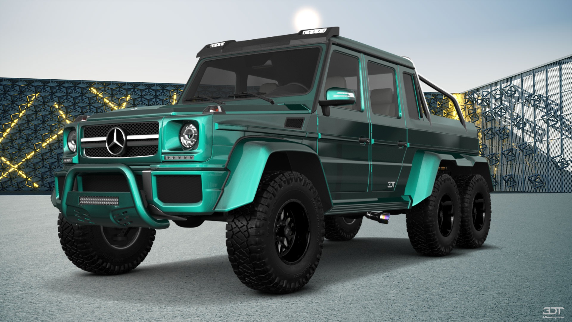 Mercedes G 63 AMG 6x6 4 Door pickup truck 2013