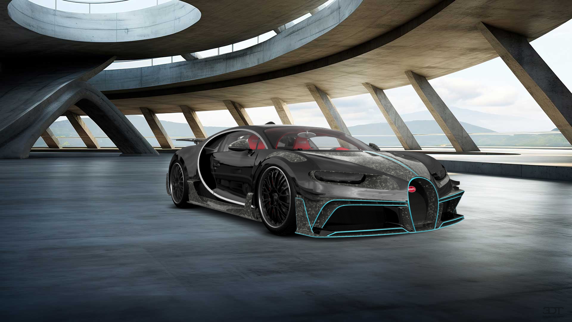 Bugatti Chiron 2 Door Coupe 2016 tuning