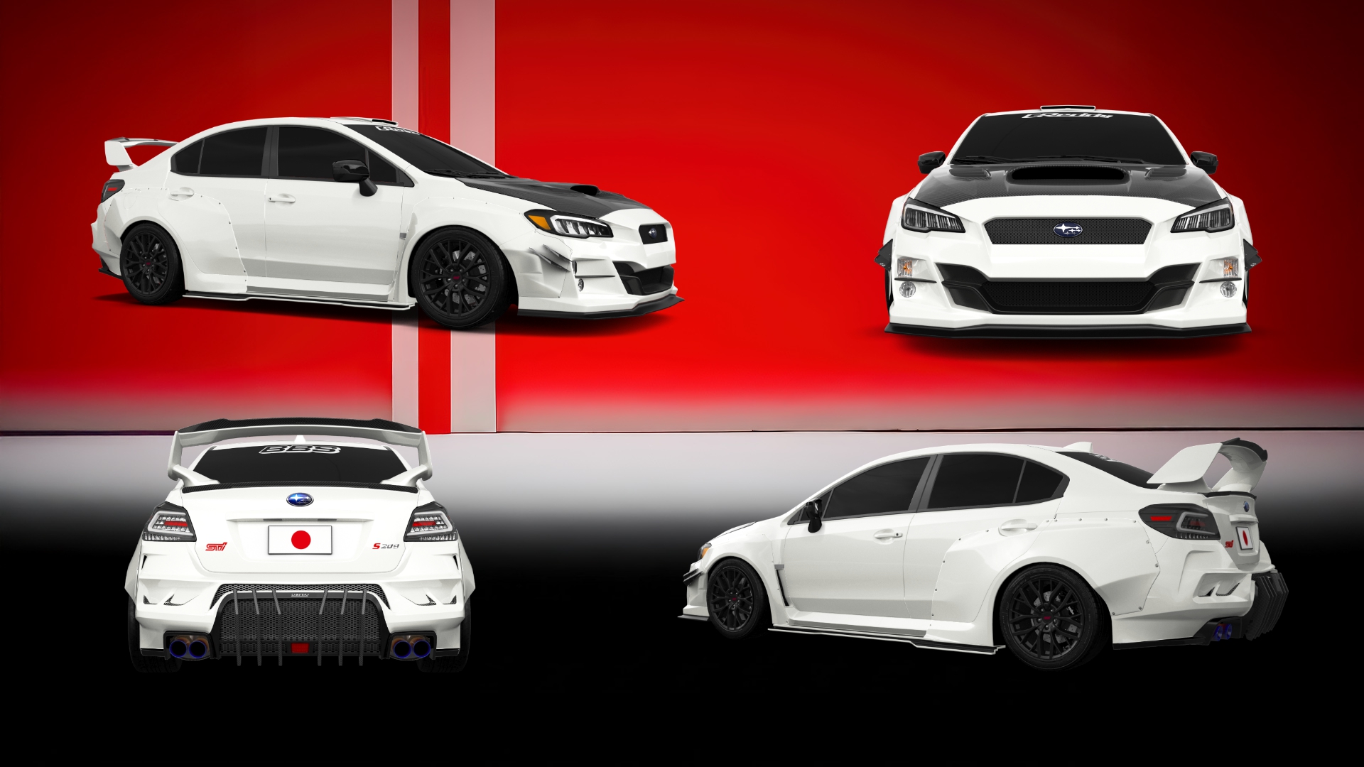 Subaru WRX 4 Door Saloon 2018 tuning