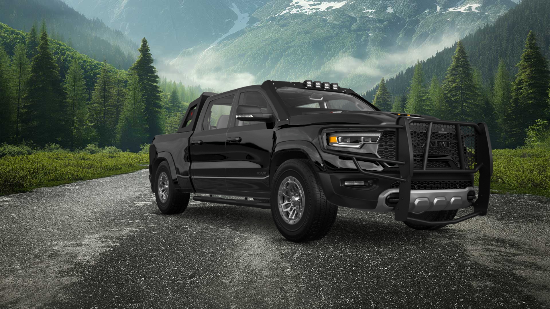 Dodge Ram 1500 TRX 4 Door pickup truck 2021 tuning