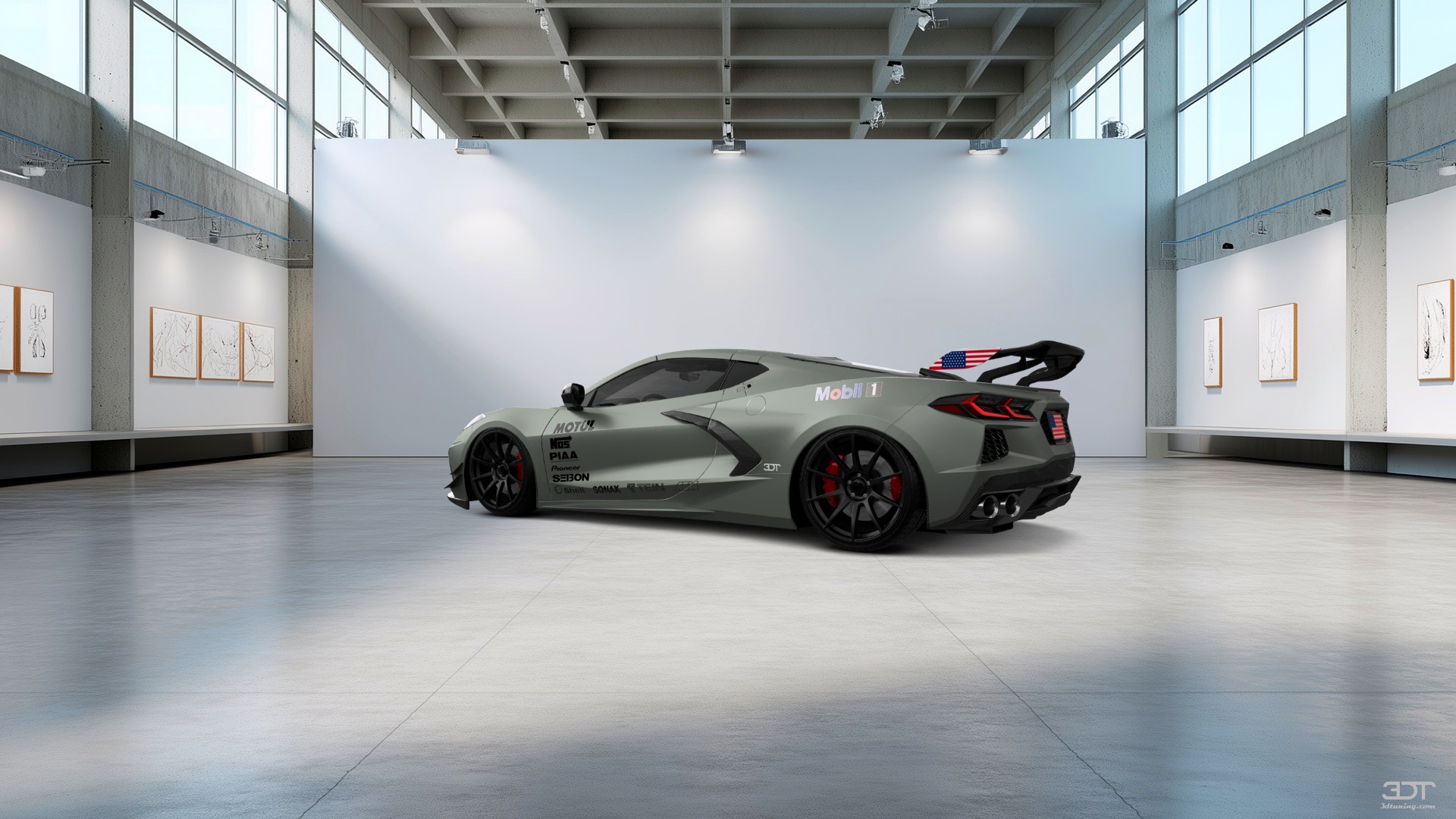 Chevrolet Corvette 2 door targa top 2020 tuning